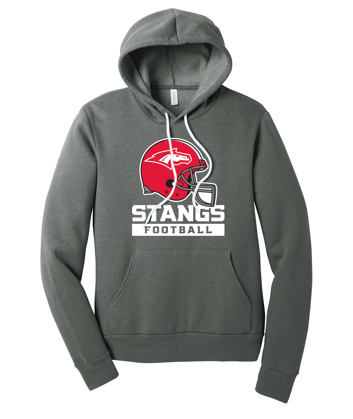 Stangs Football Softstyle Hoodie