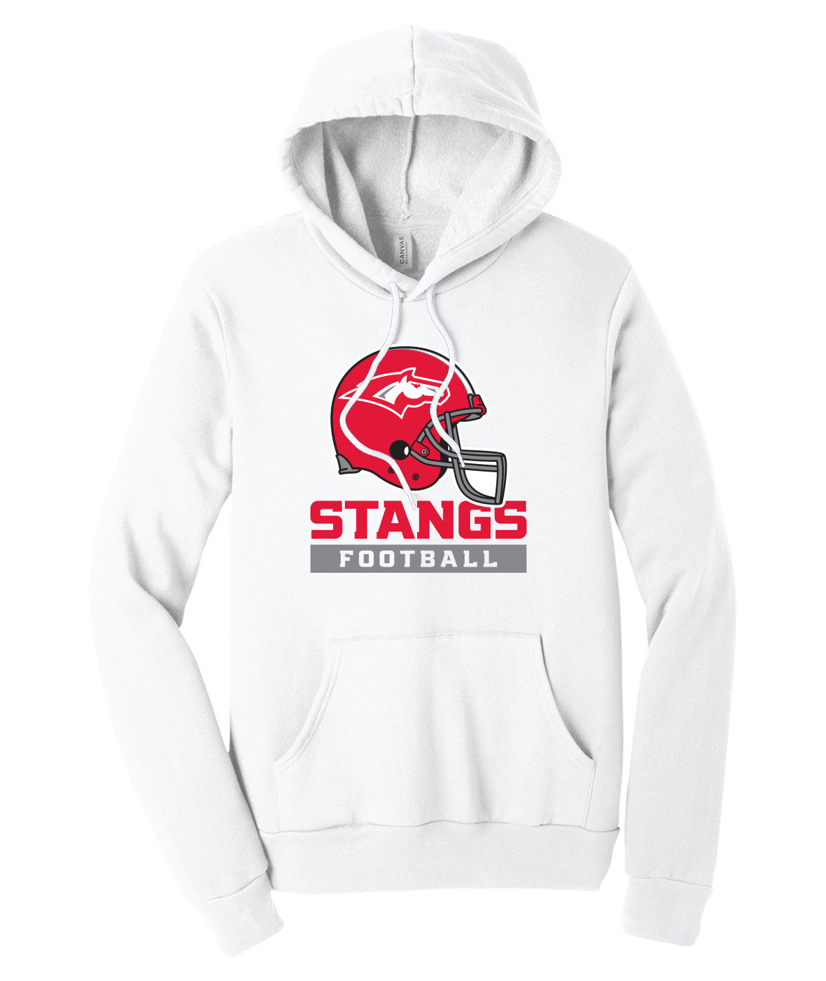 Stangs Football Softstyle Hoodie
