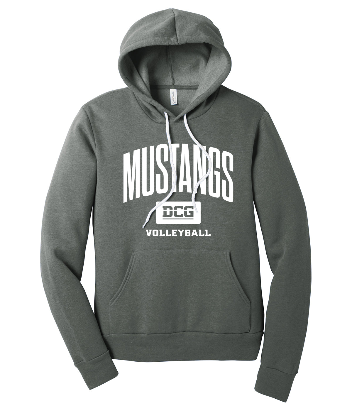 Mustangs Volleyball Arch Softstyle Hoodie
