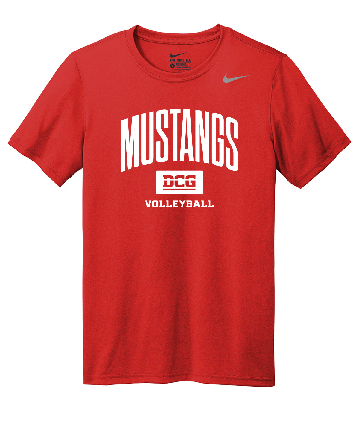 Mustangs Volleyball Arch Nike Legend Tee