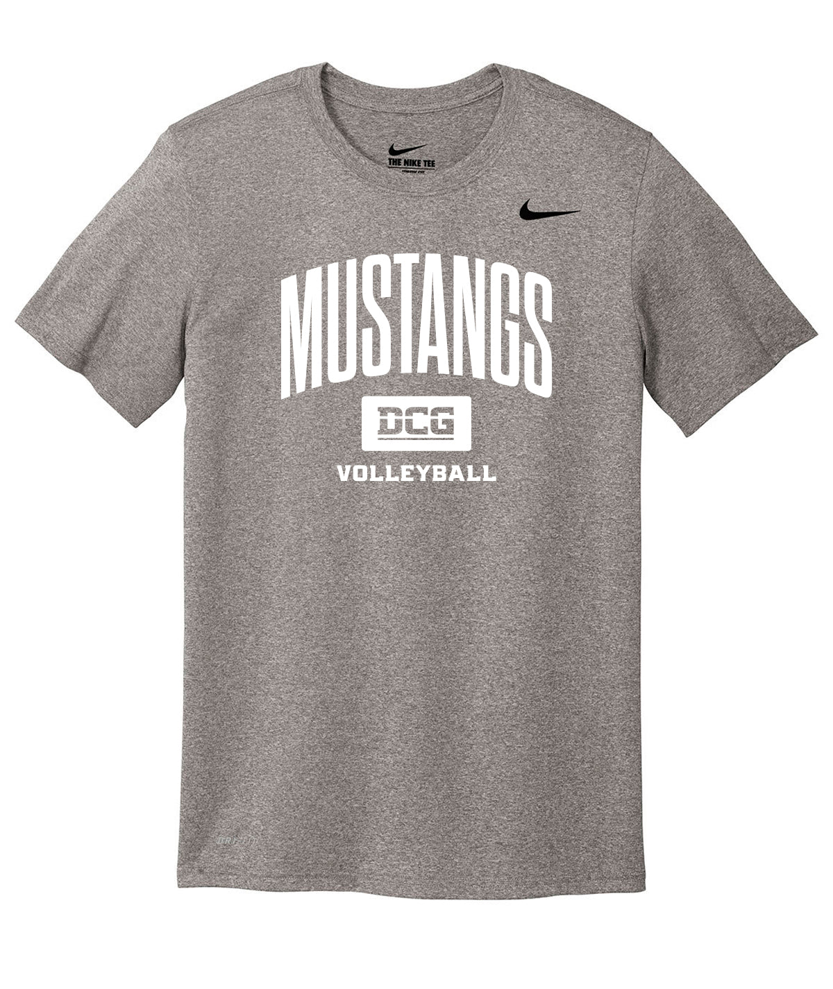 Mustangs Volleyball Arch Nike Legend Tee