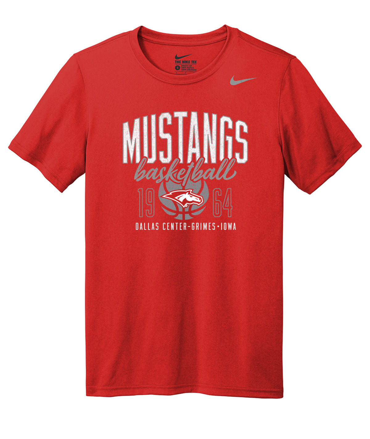Mustangs Basketball Throwback Nike Legend Tee