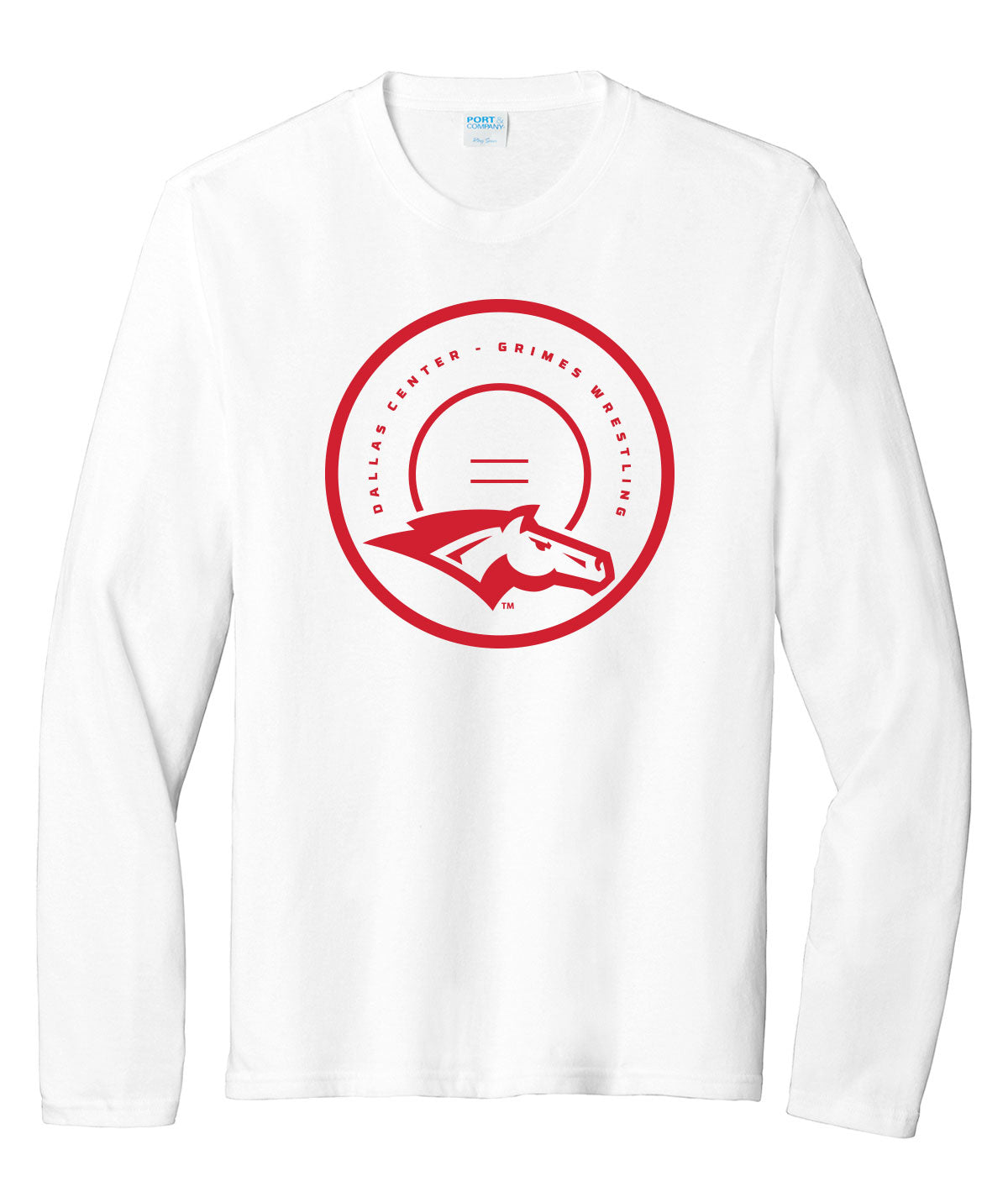 DCG Wrestling Mat Long-Sleeve Soft Tee