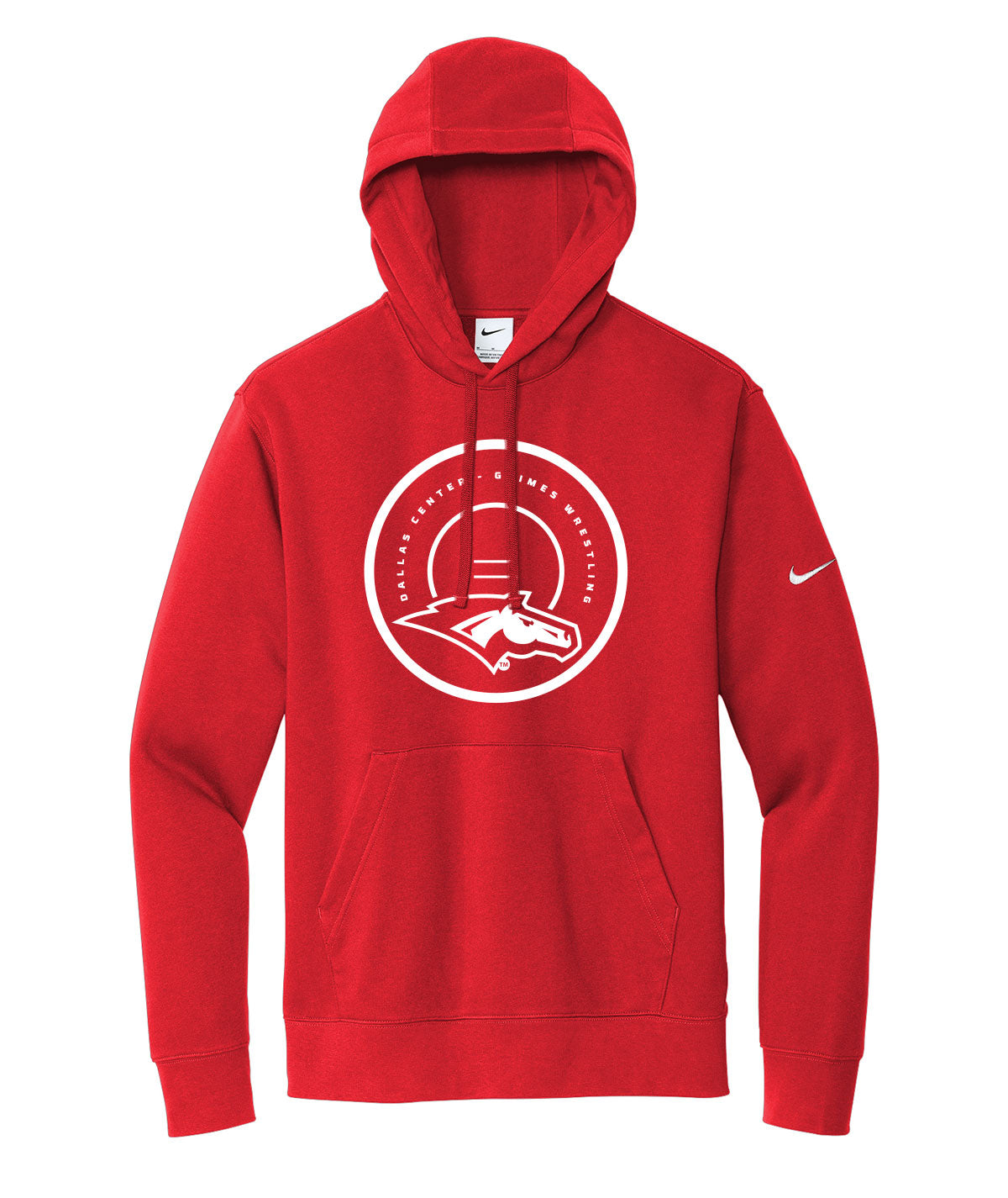 DCG Wrestling Mat Nike Fleece Hoodie