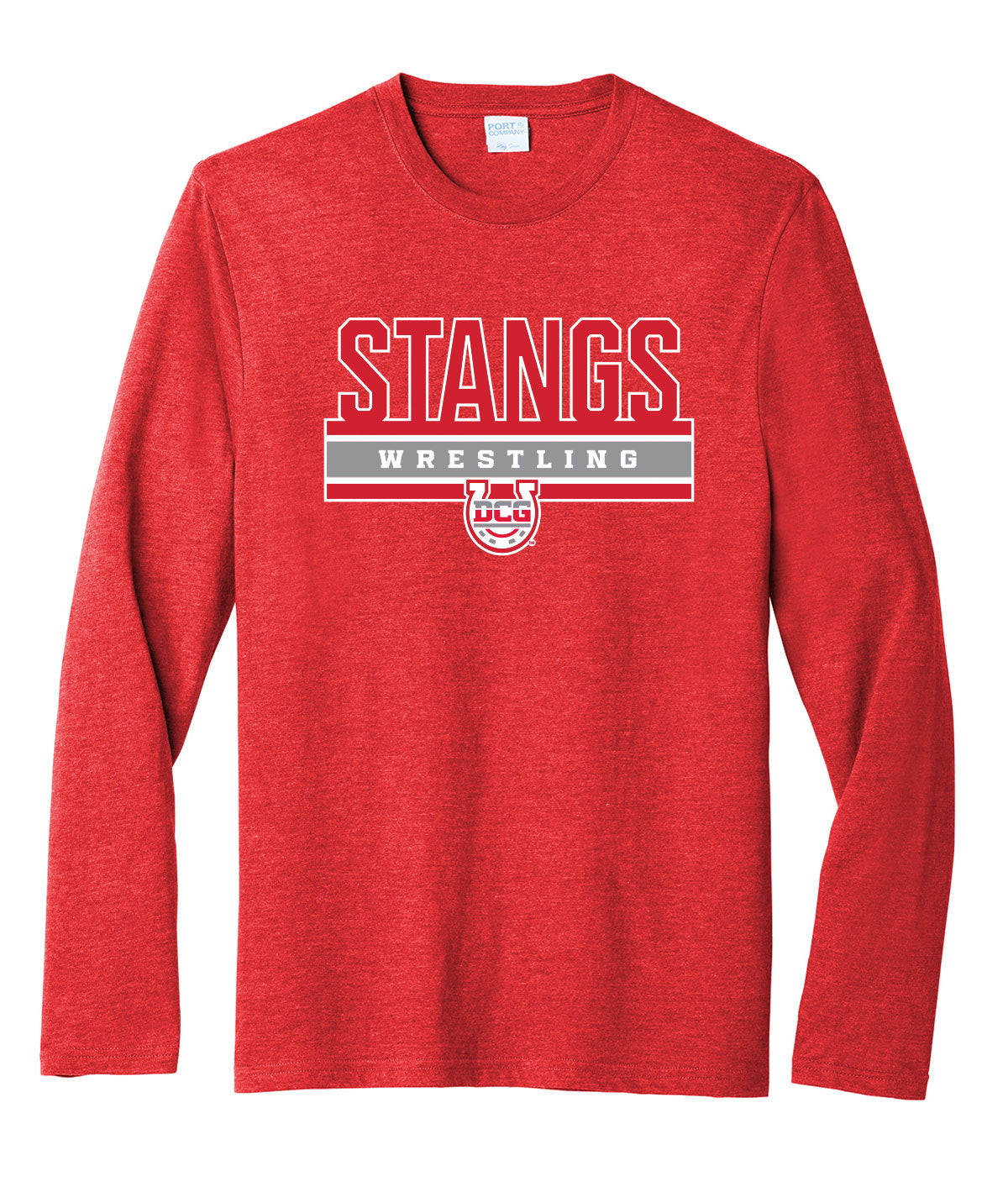 Stangs Wrestling Long-Sleeve Soft Tee
