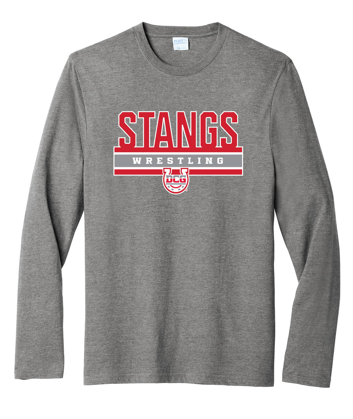Stangs Wrestling Long-Sleeve Soft Tee