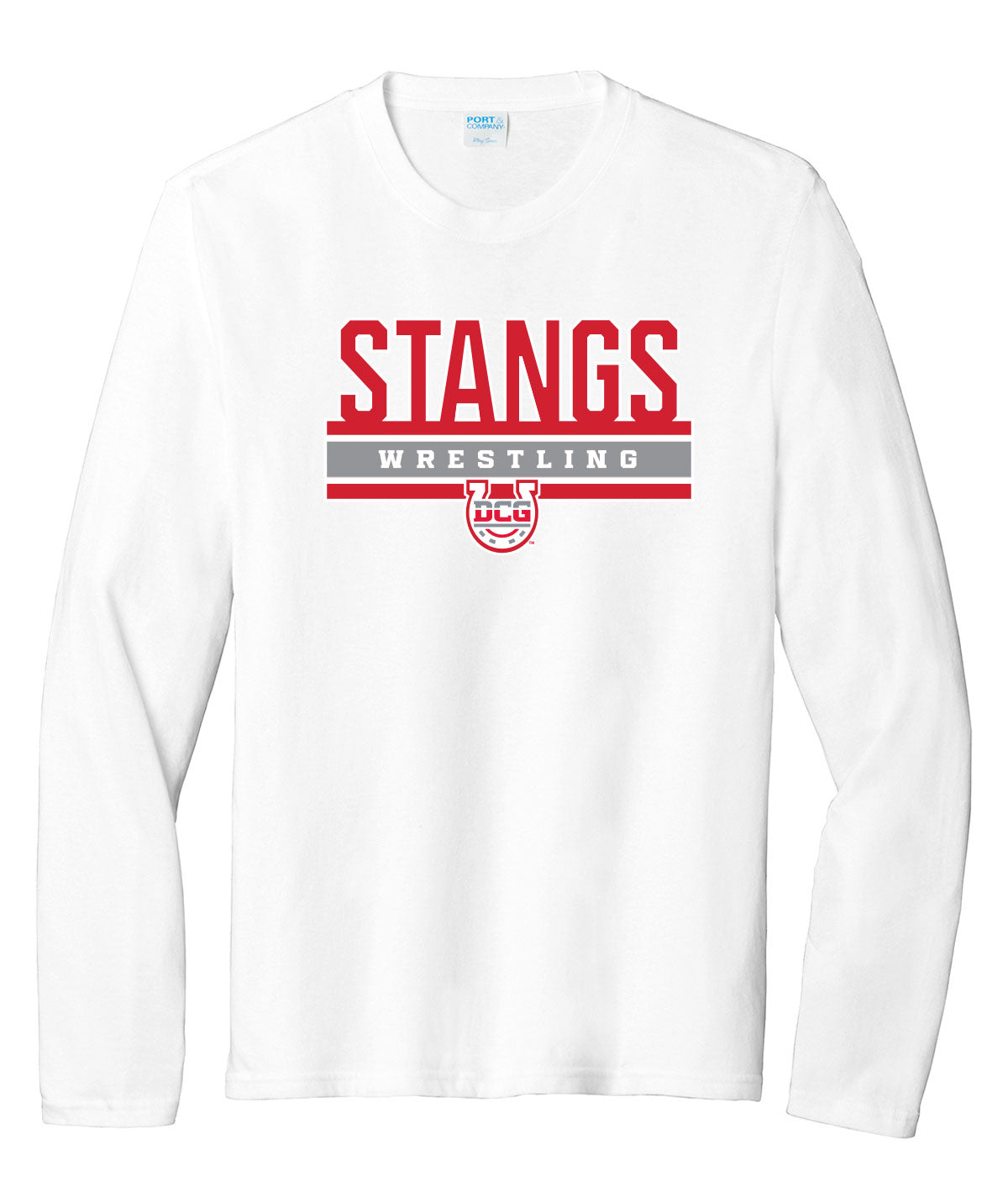 Stangs Wrestling Long-Sleeve Soft Tee