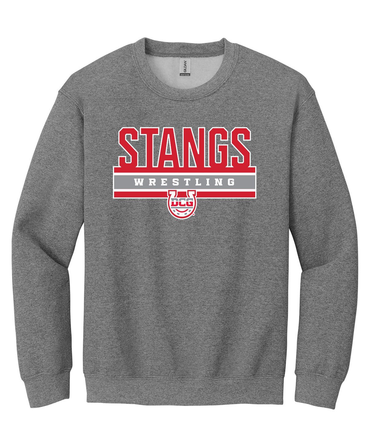 Stangs Wrestling Crewneck Sweatshirt