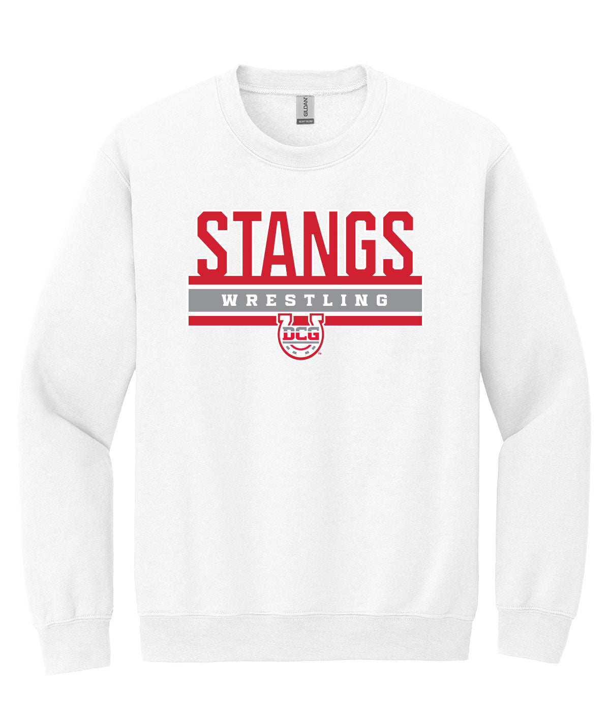 Stangs Wrestling Crewneck Sweatshirt
