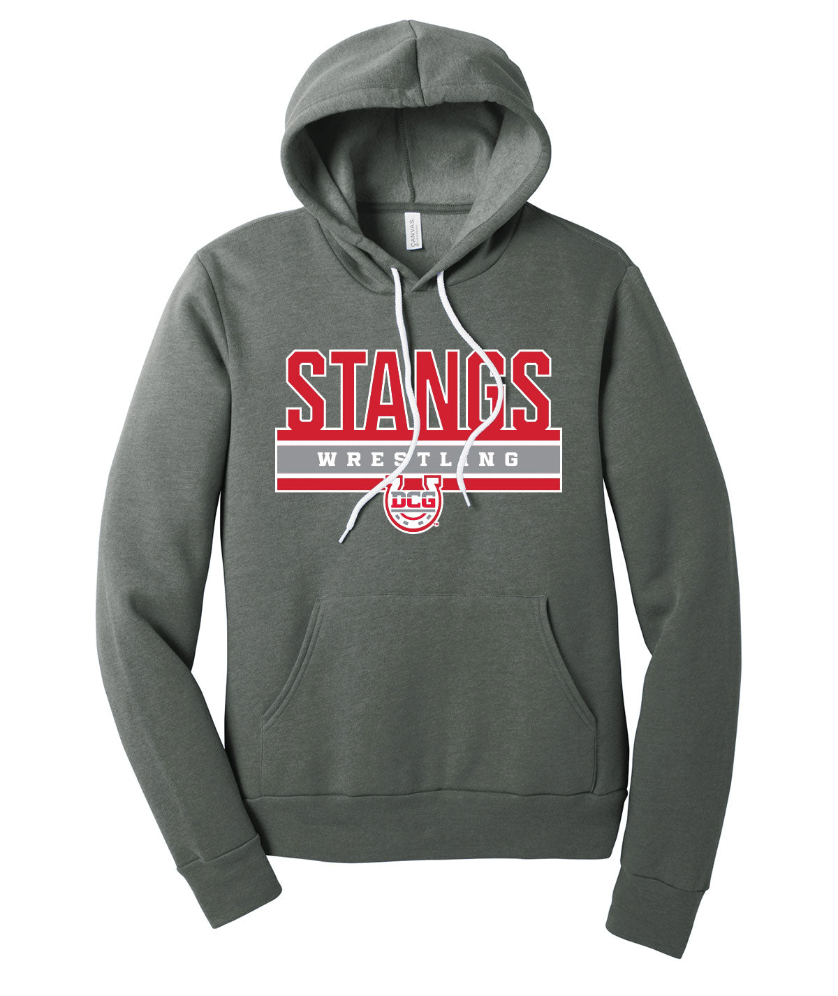 Stangs Wrestling Softstyle Hoodie