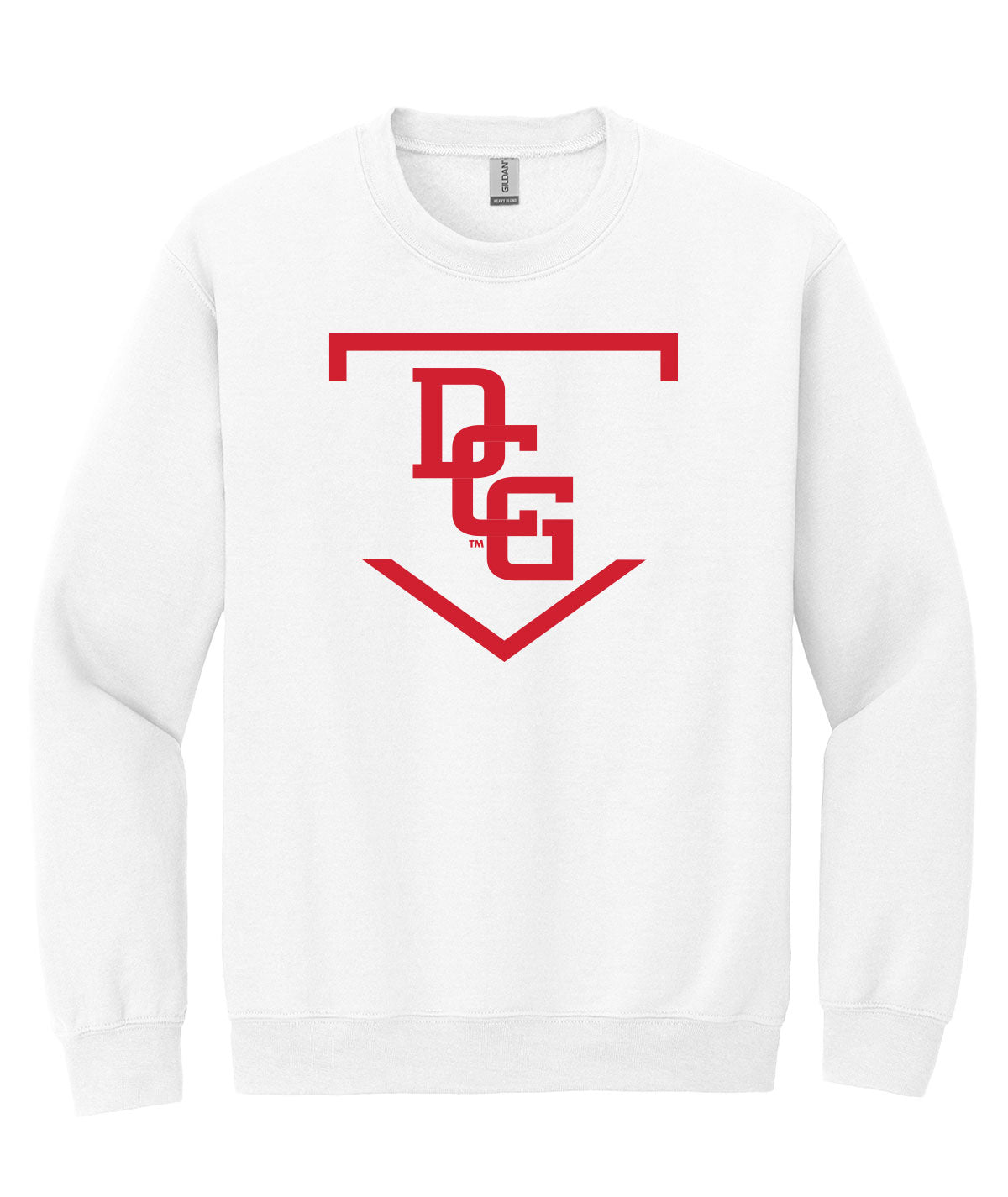 DCG Baseball Home Plate Crewneck Sweatshirt