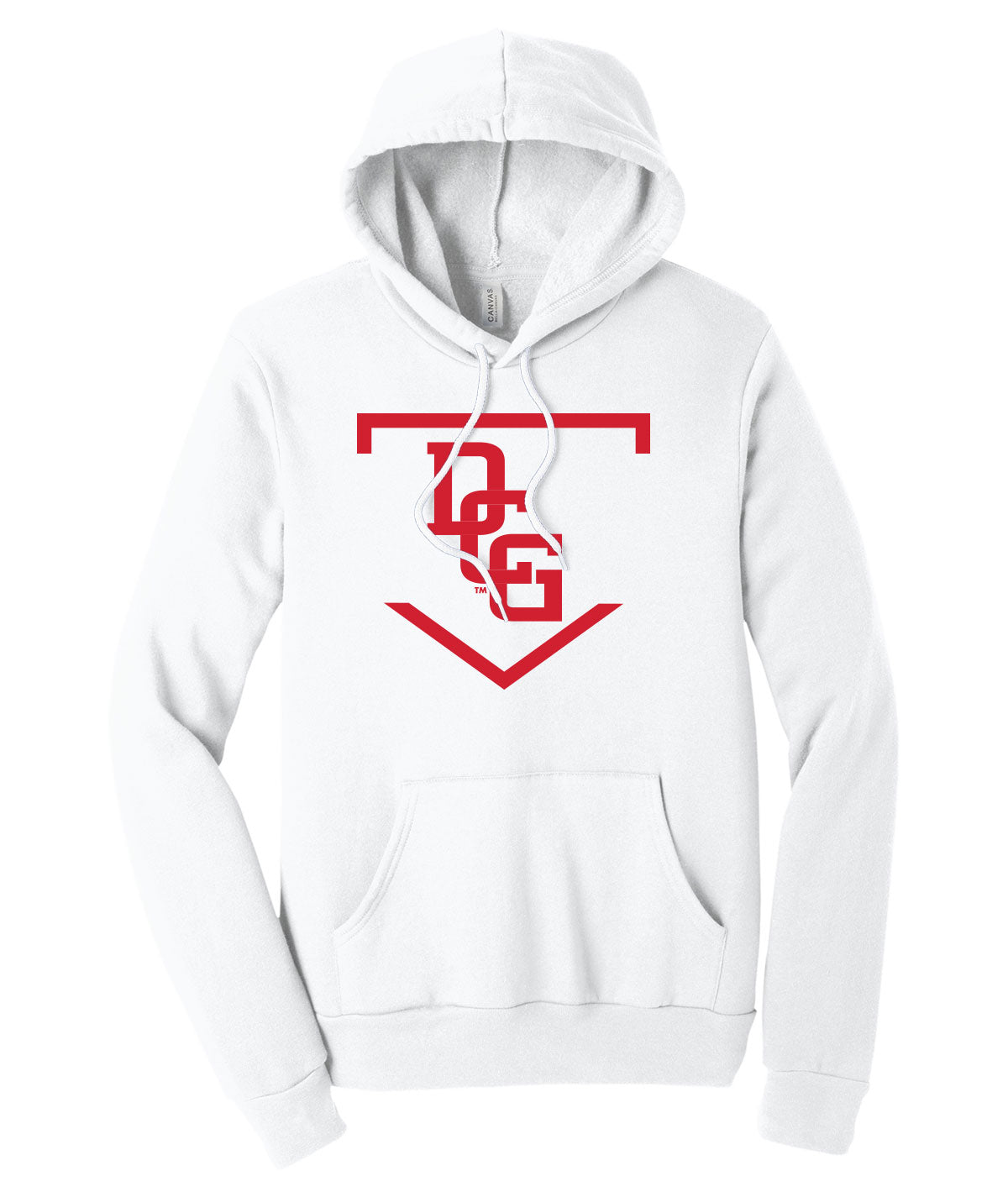 DCG Baseball Home PlateSoftstyle Hoodie