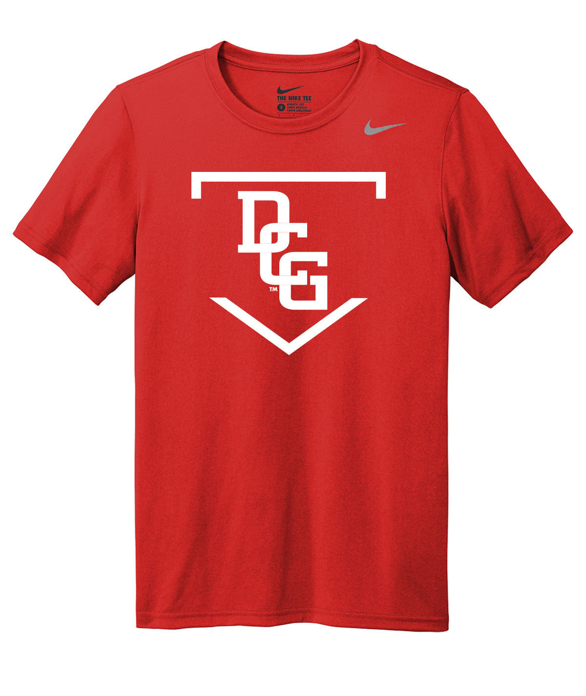 DCG Baseball Home Plate Nike Legend Tee