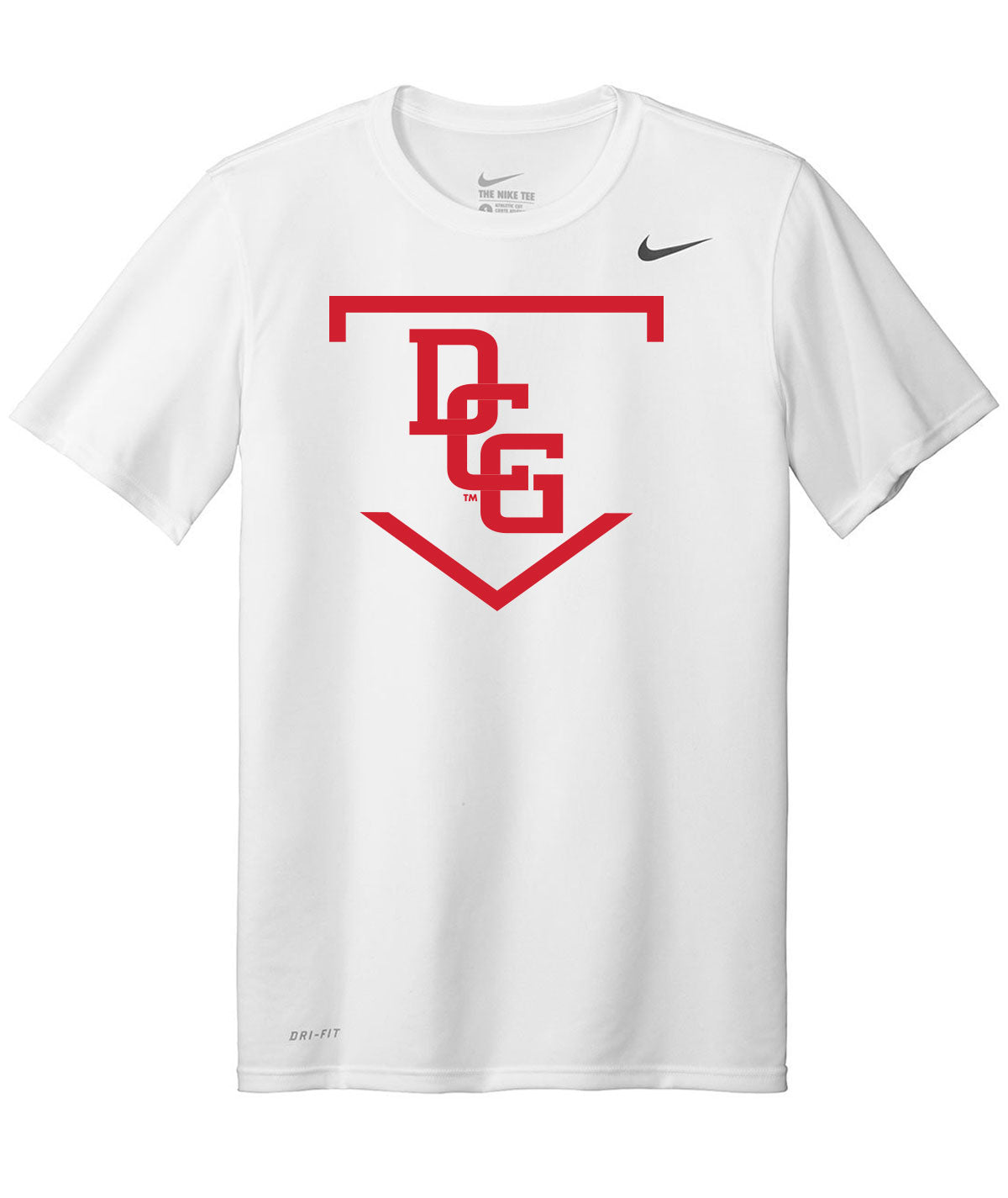 DCG Baseball Home Plate Nike Legend Tee
