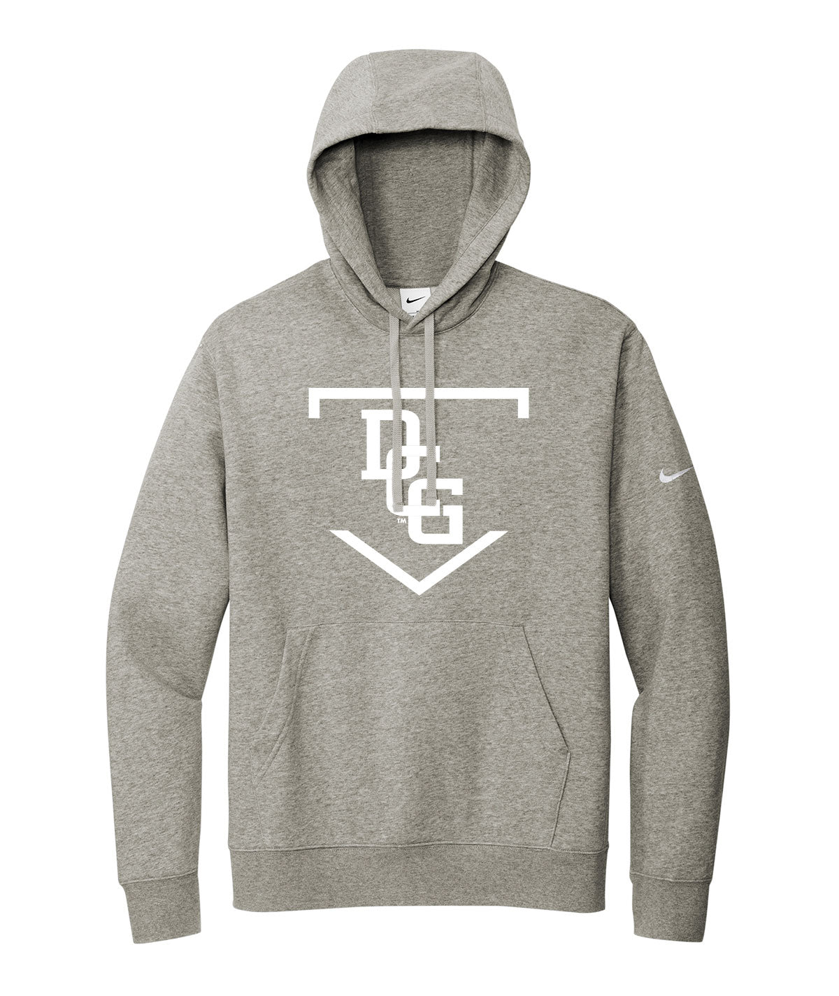 DCG Baseball Home Plate Nike Fleece Hoodie