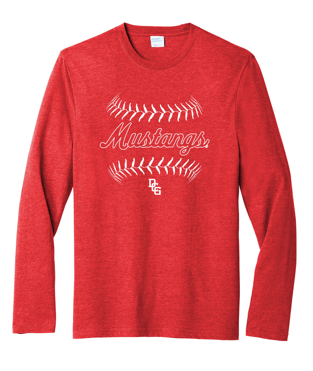 DCG Softball Seams Long-Sleeve Soft Tee