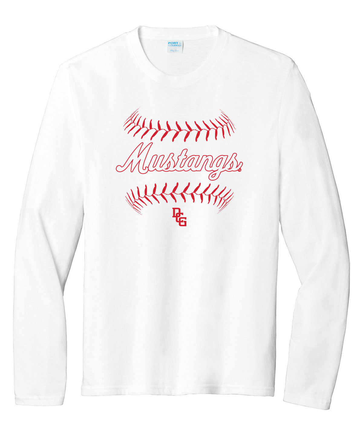 DCG Softball Seams Long-Sleeve Soft Tee