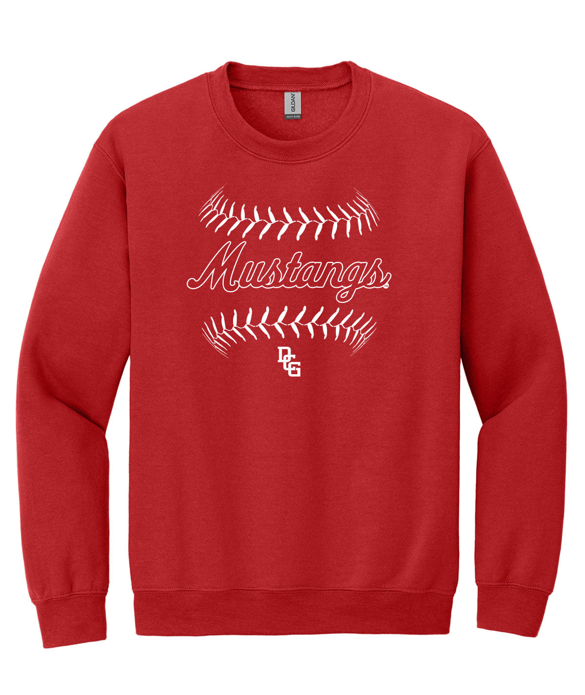 DCG Softball Seams Crewneck Sweatshirt