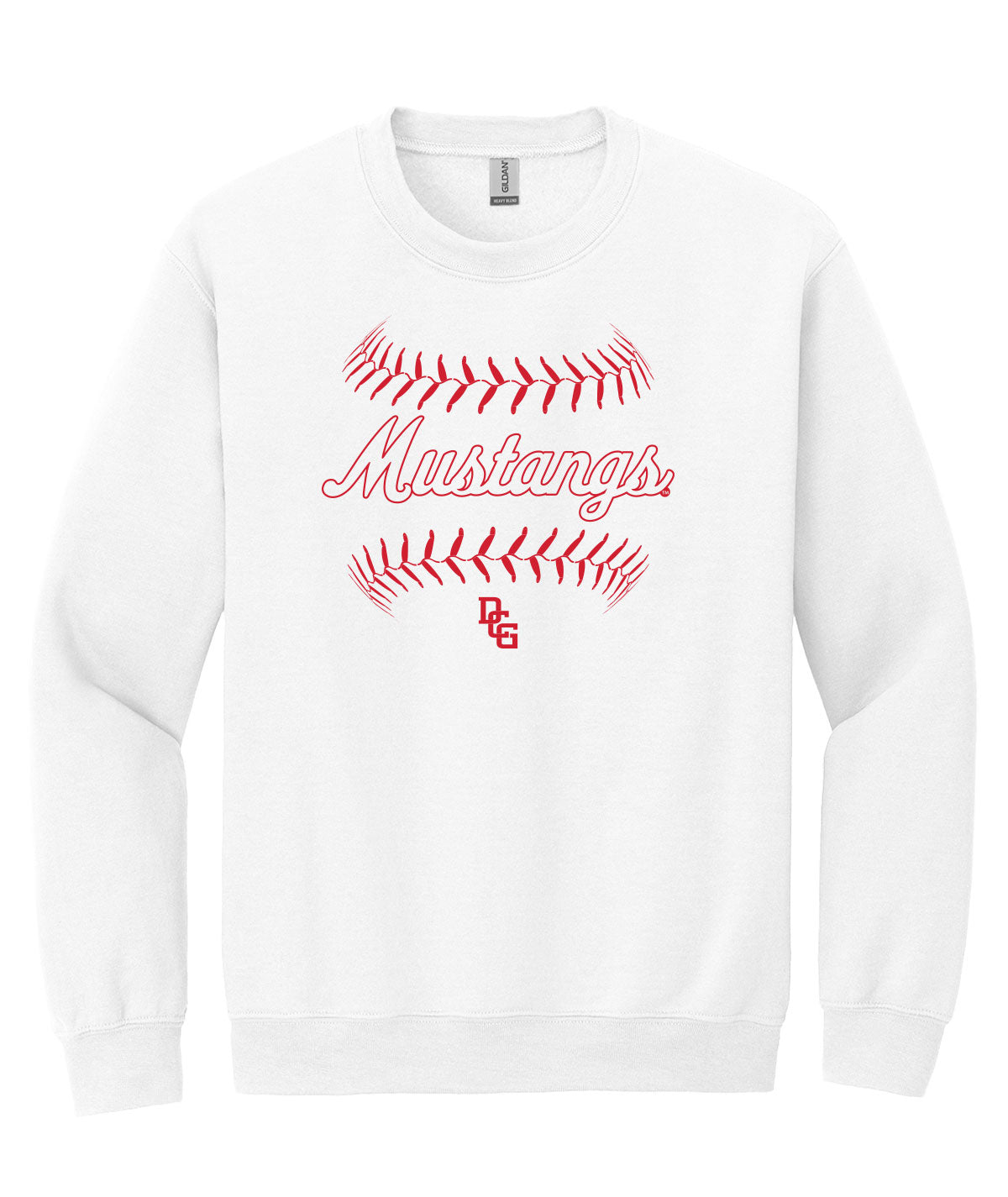 DCG Softball Seams Crewneck Sweatshirt