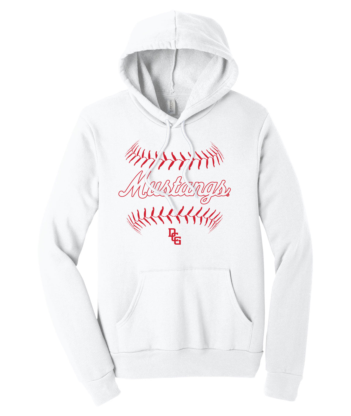 DCG Softball Seams Softstyle Hoodie