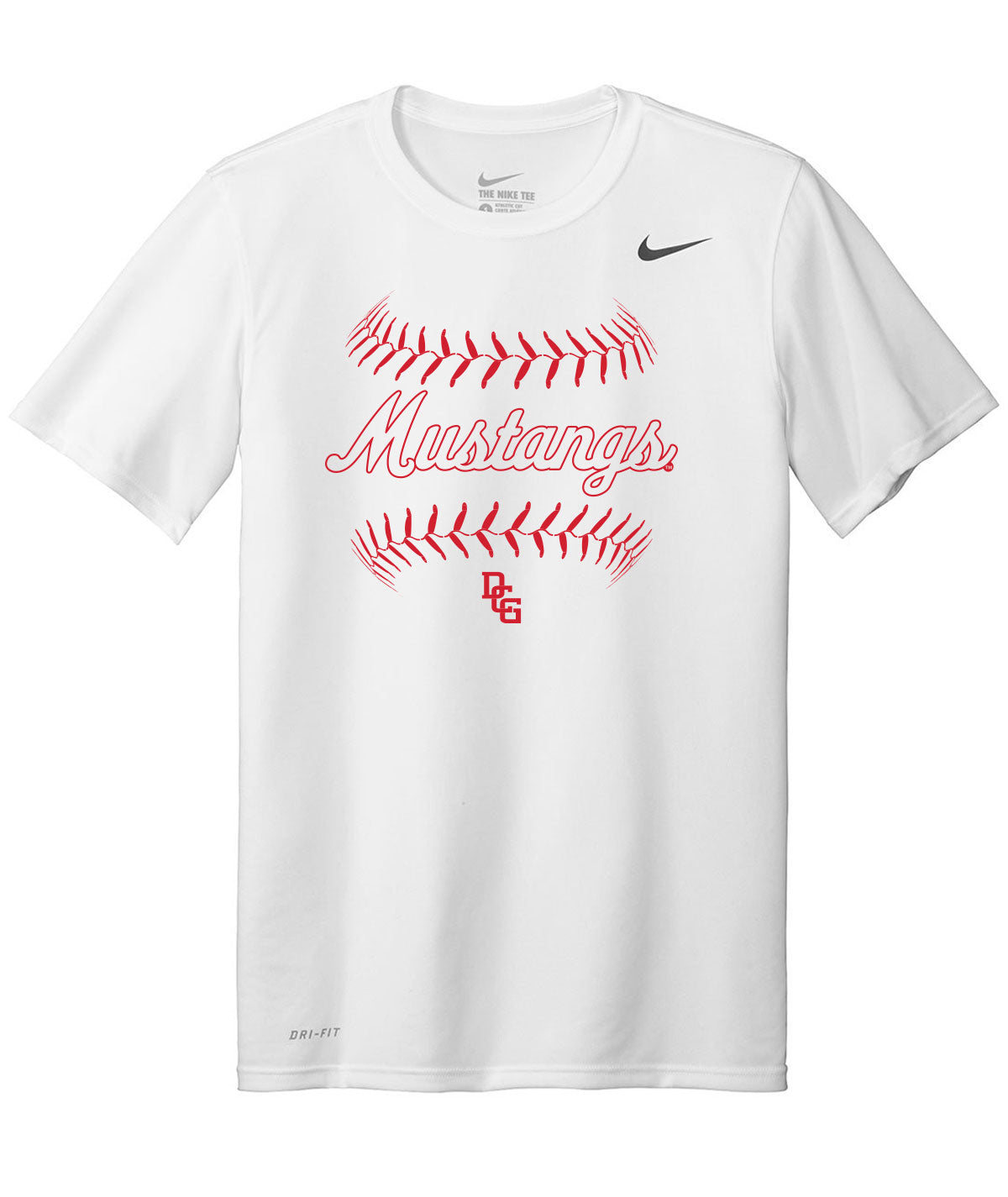 DCG Softball Seams Nike Legend Tee