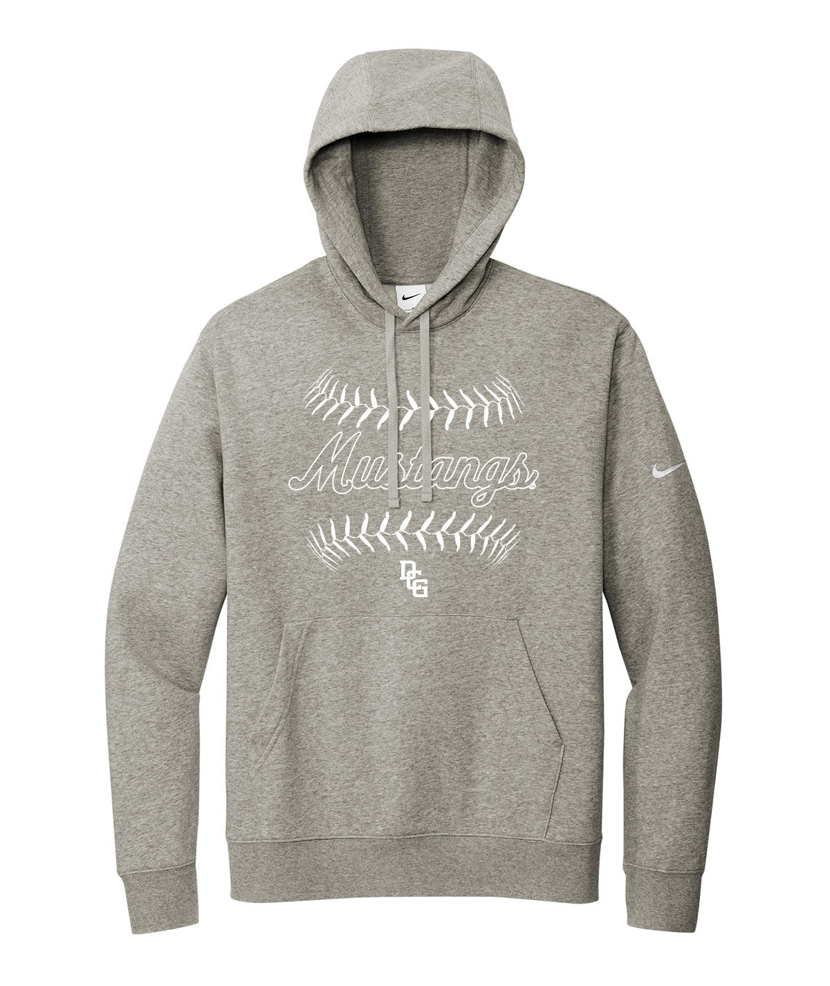 DCG Softball Seams Nike Fleece Hoodie