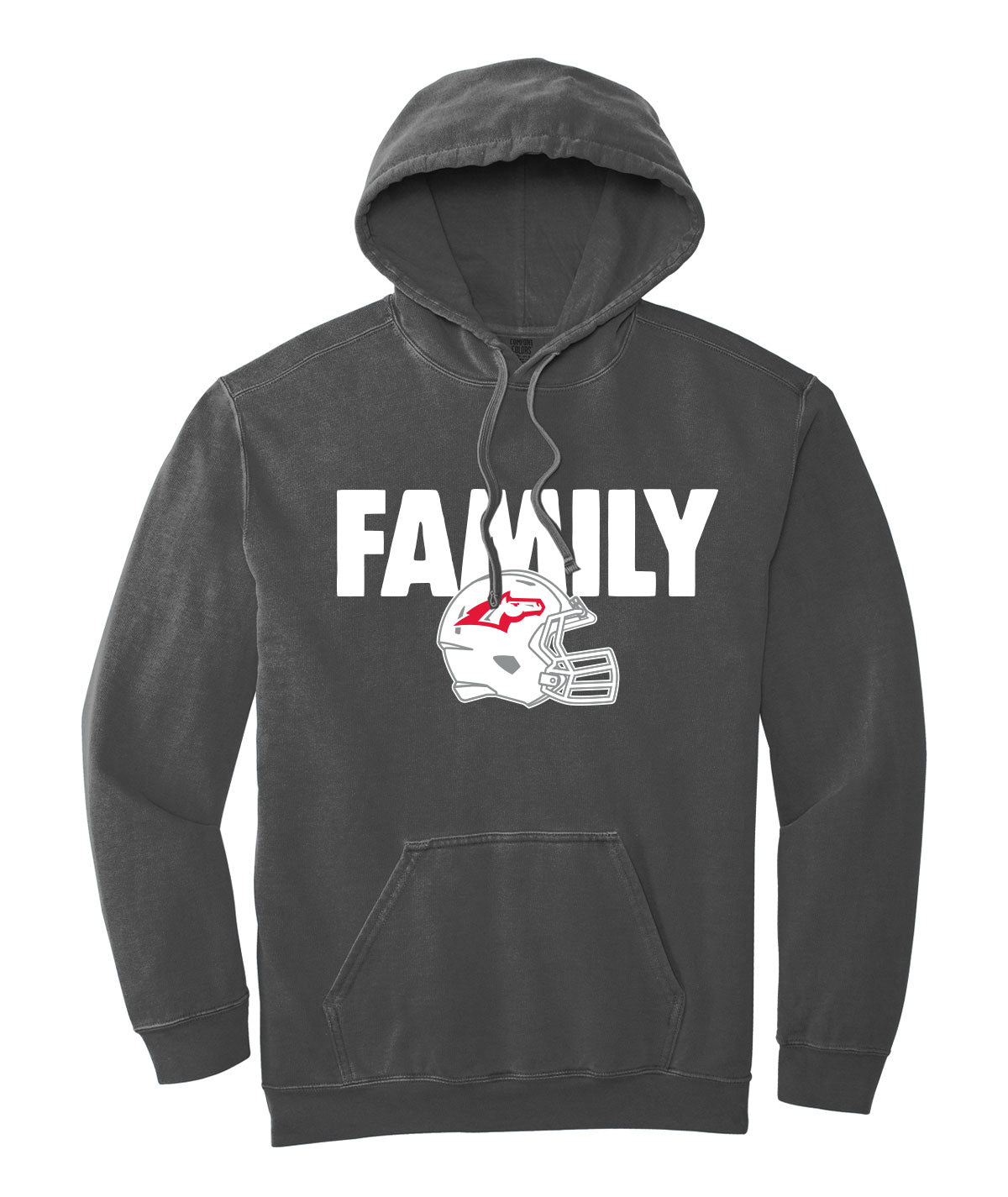 Football Family Comfort Colors Hoodie
