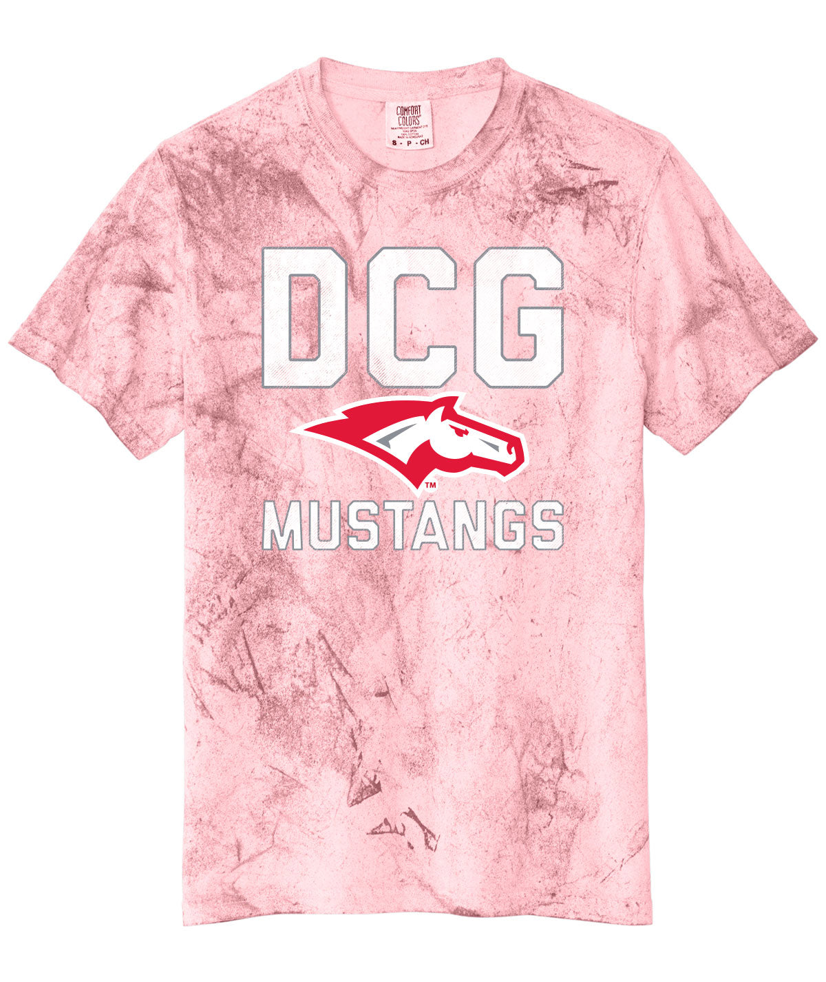 Mustangs Customizable Comfort Colors Colorblast Tee