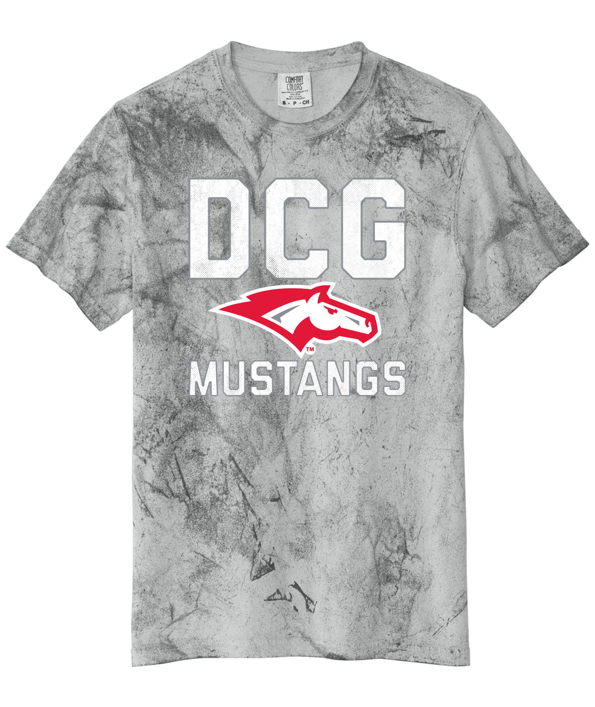 Mustangs Customizable Comfort Colors Colorblast Tee