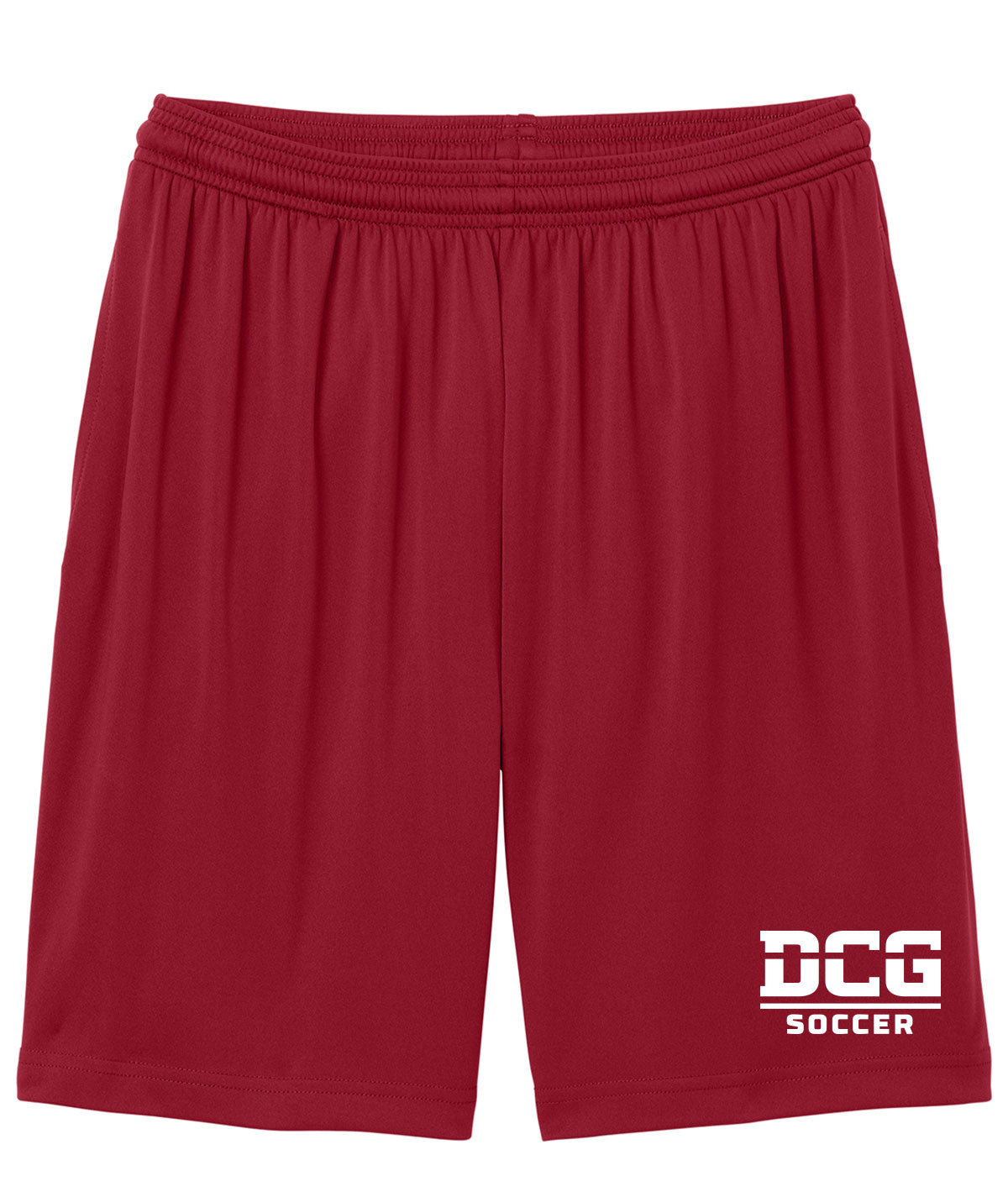 DCG Mustangs Soccer Mens Pocketed Performance Shorts
