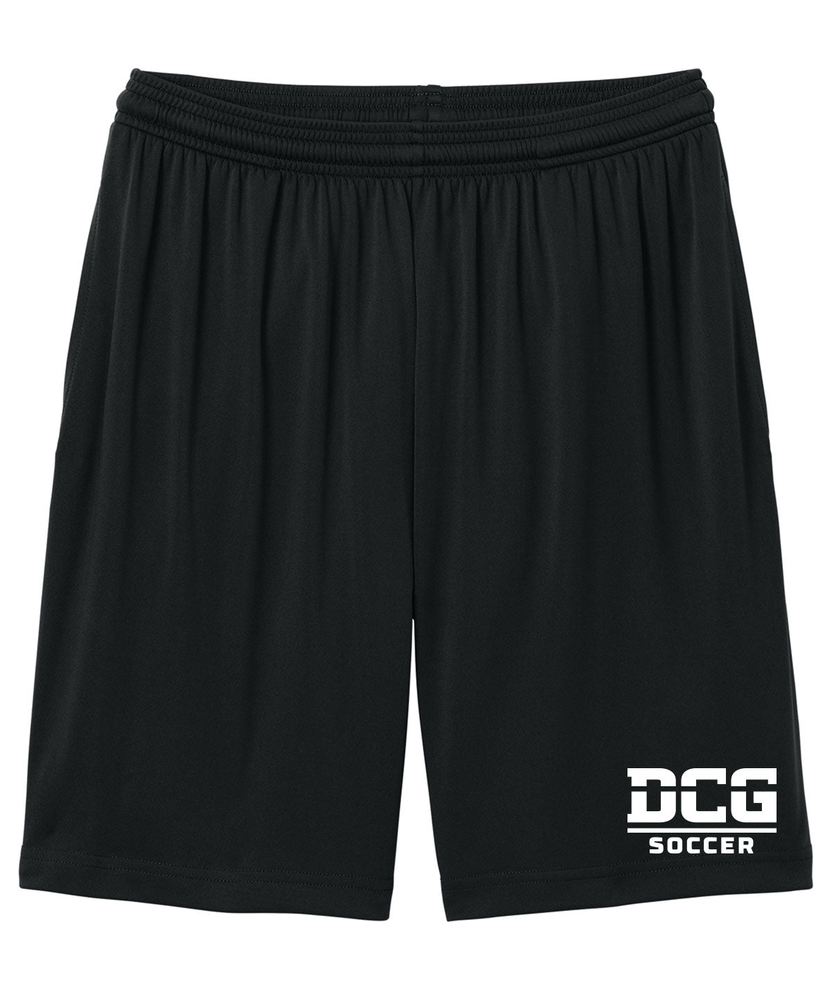 DCG Mustangs Soccer Mens Pocketed Performance Shorts