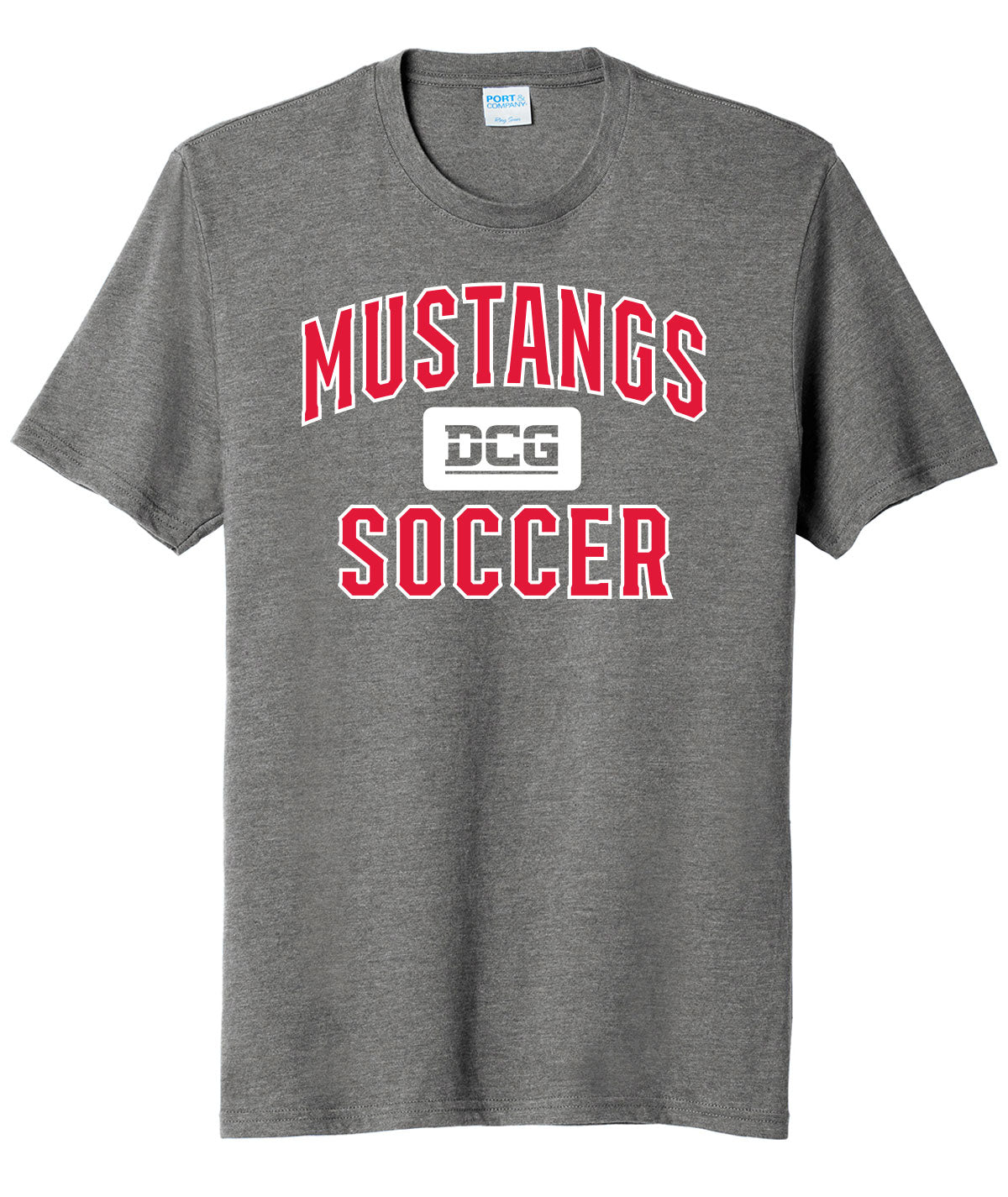 Mustangs Soccer Arch Soft Tee