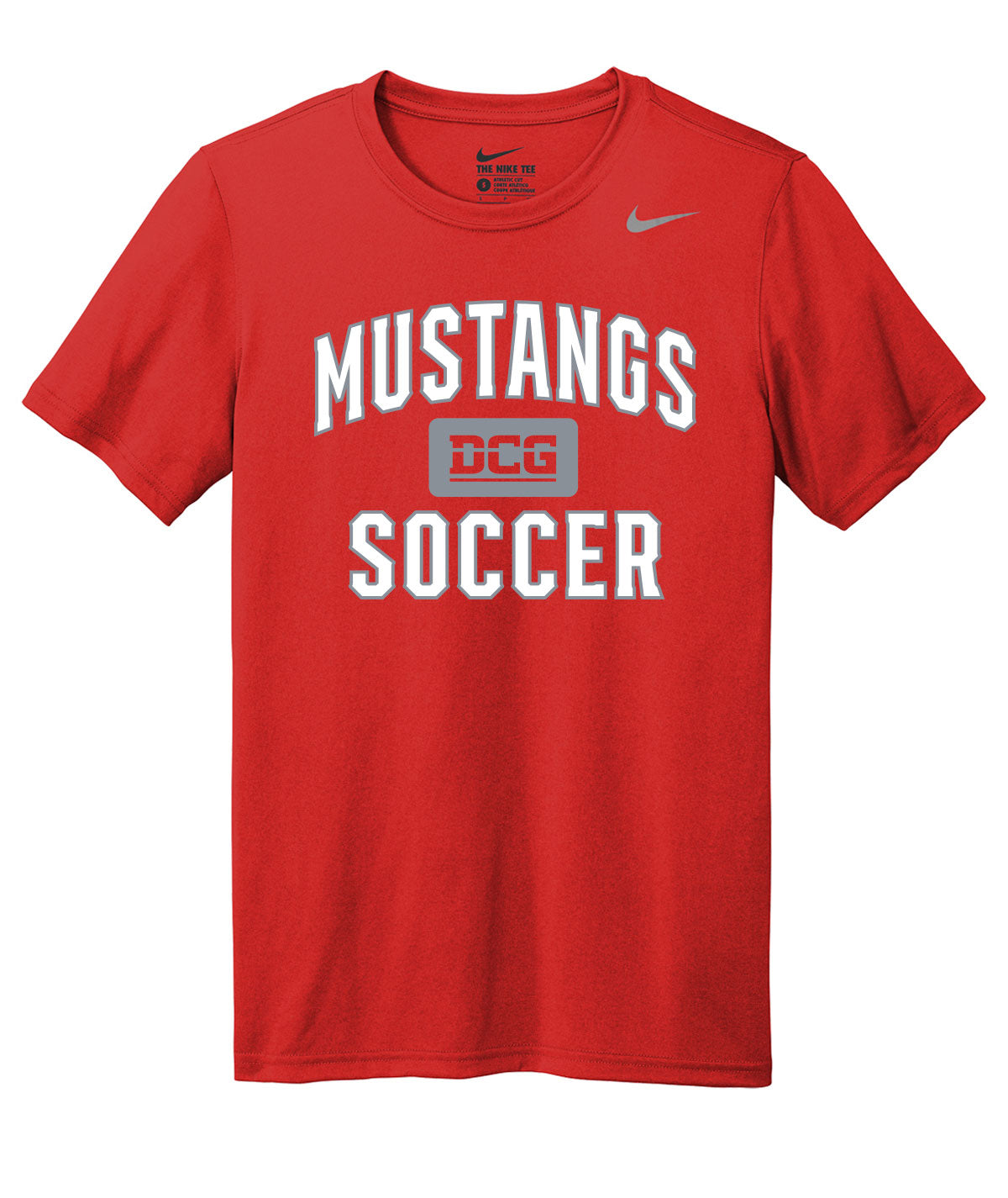 Mustangs Soccer Arch Nike Legend Tee