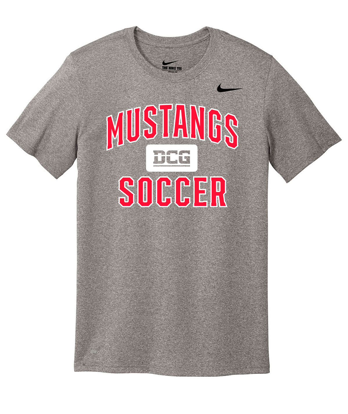 Mustangs Soccer Arch Nike Legend Tee