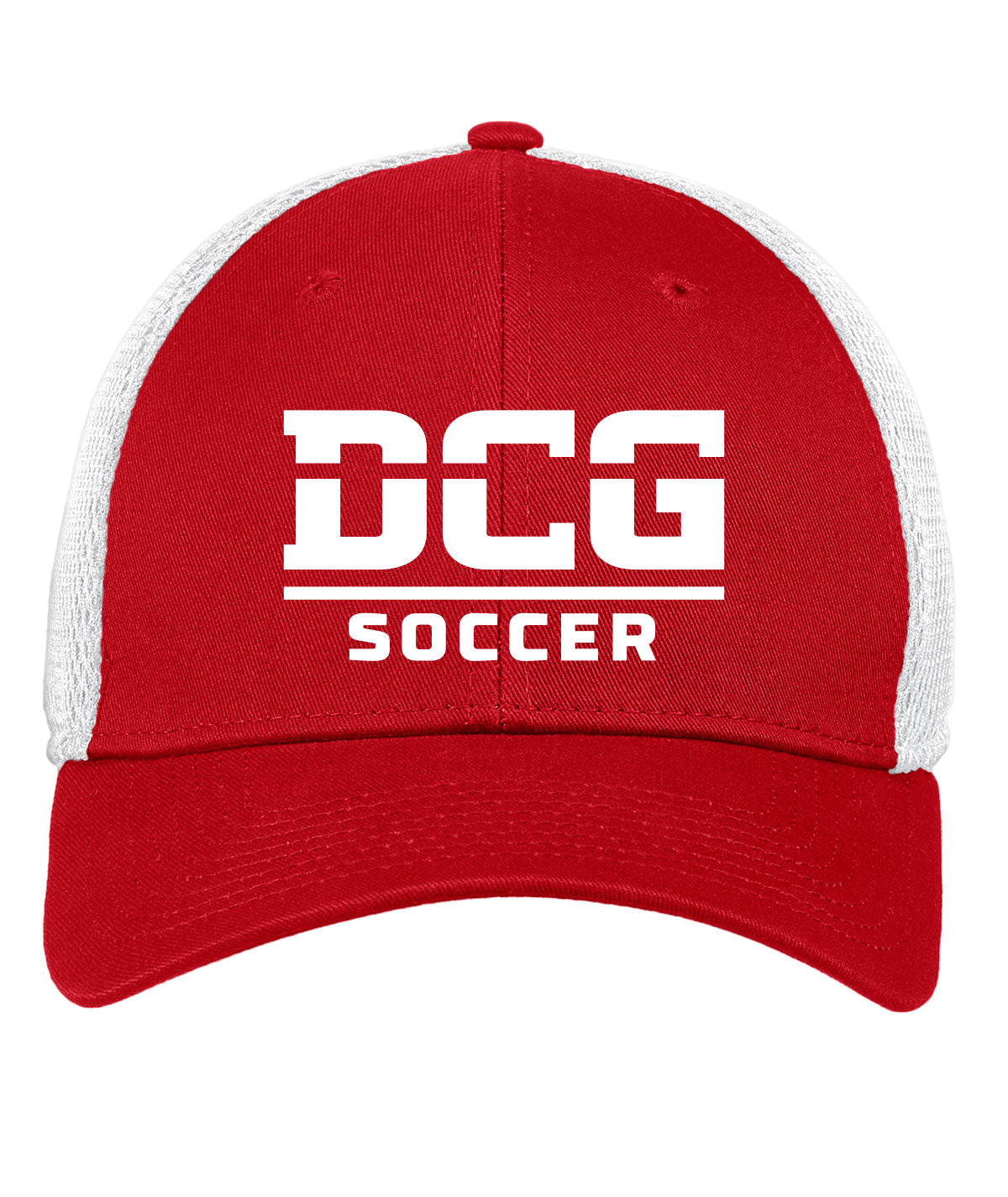 DCG Mustangs Soccer New Era Stretch Hat