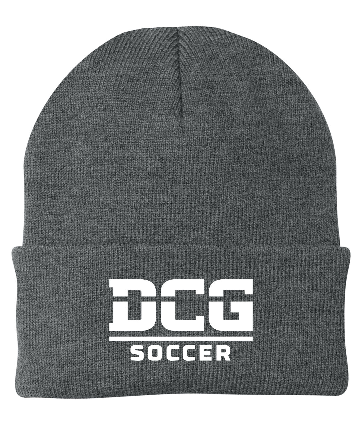 DCG Mustangs Soccer Pride Knit Cap
