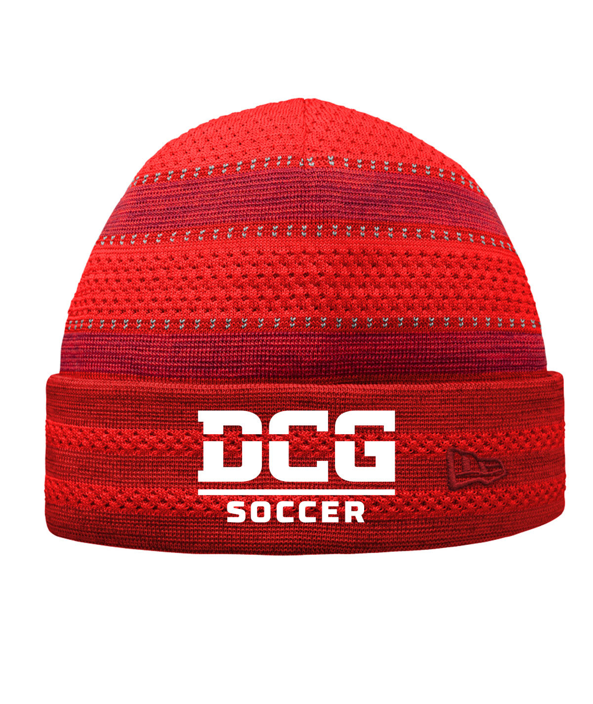 DCG Mustangs Soccer New Era On-Field Beanie