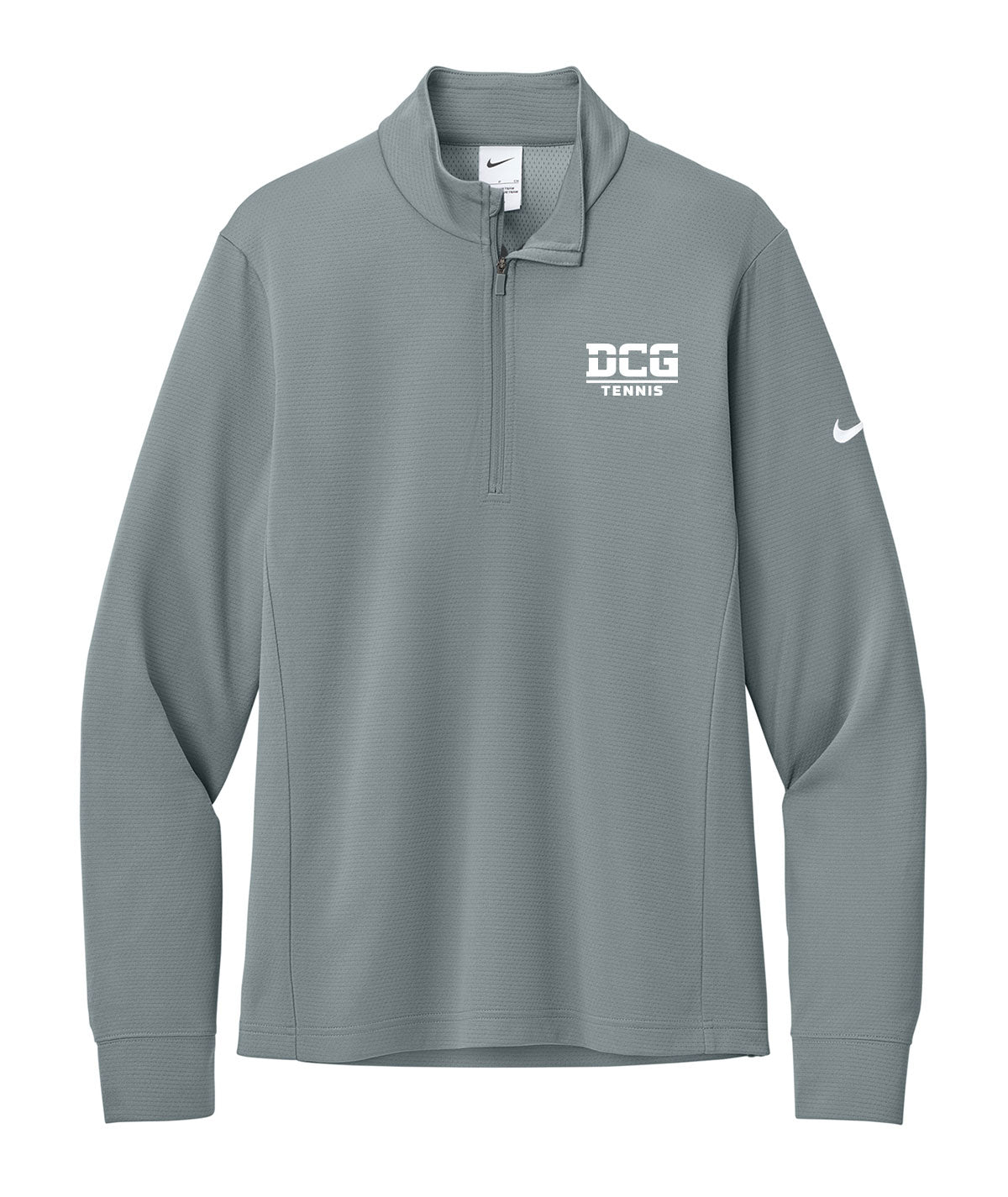 DCG Mustangs Tennis Mens Nike 1/2 Zip Cover Up