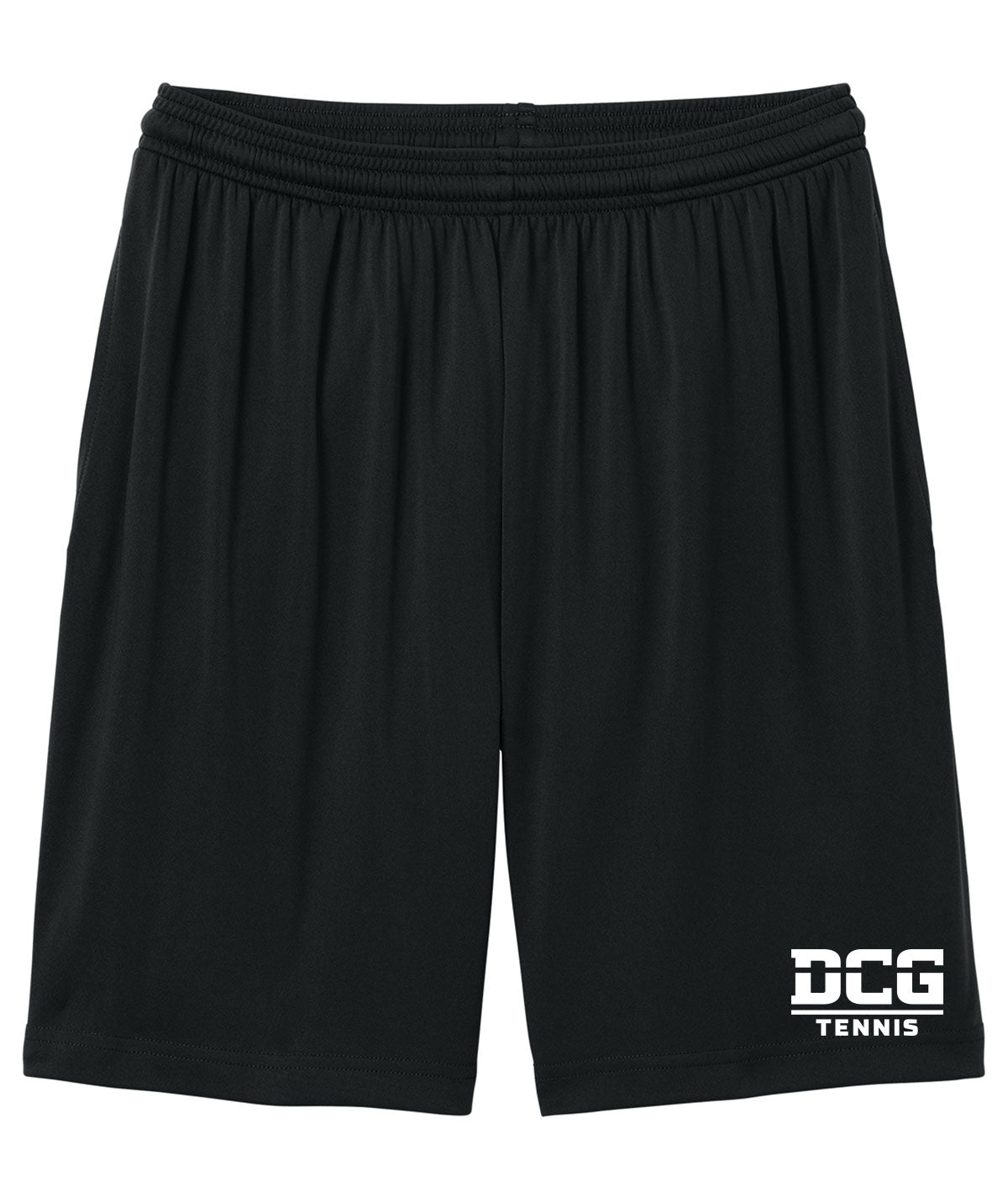 DCG Mustangs Tennis Mens Pocketed Performance Shorts