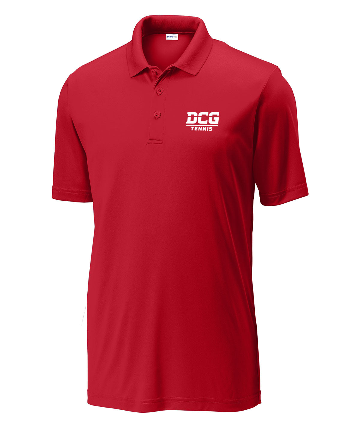 DCG Tennis Team Mens Performance Polo