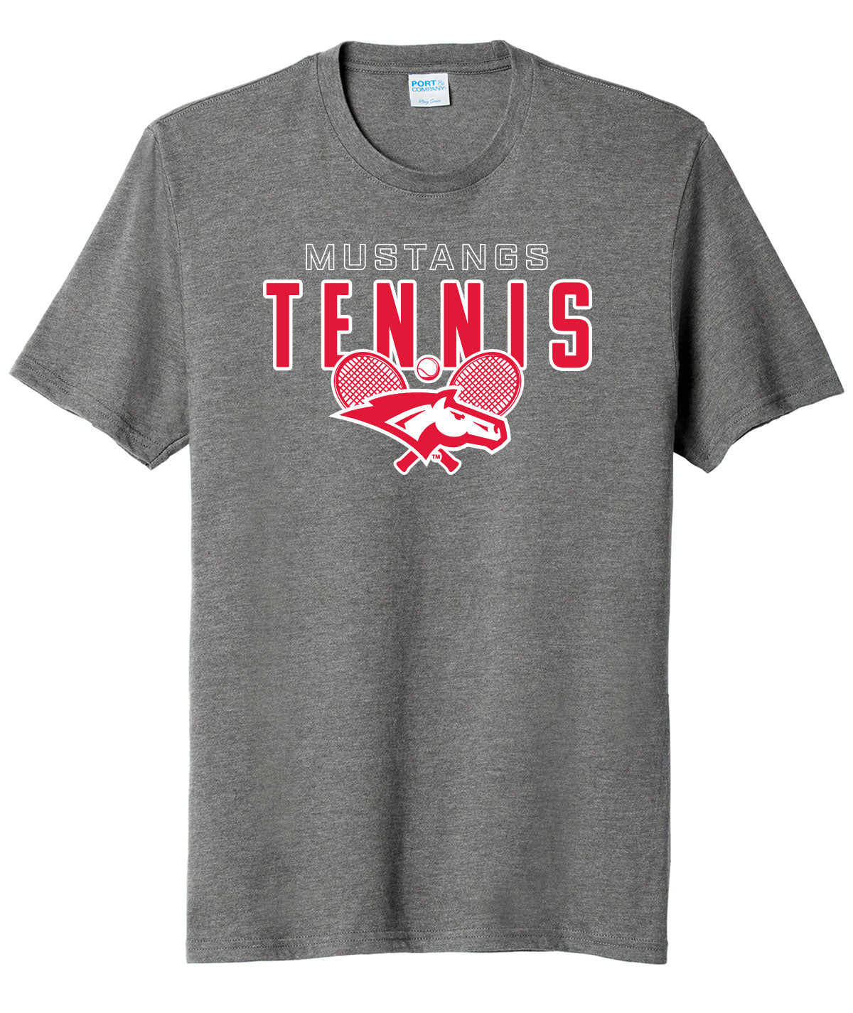 2026 Mustangs Tennis Soft Tee
