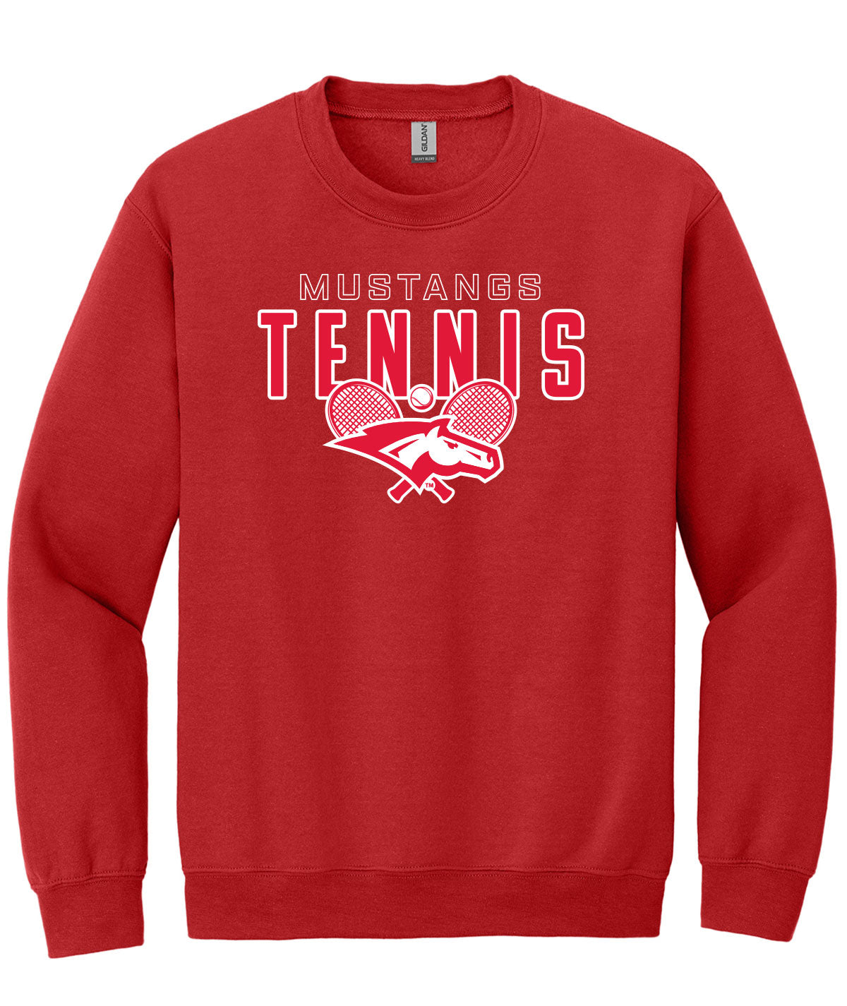2026 Mustangs Tennis Crewneck Sweatshirt