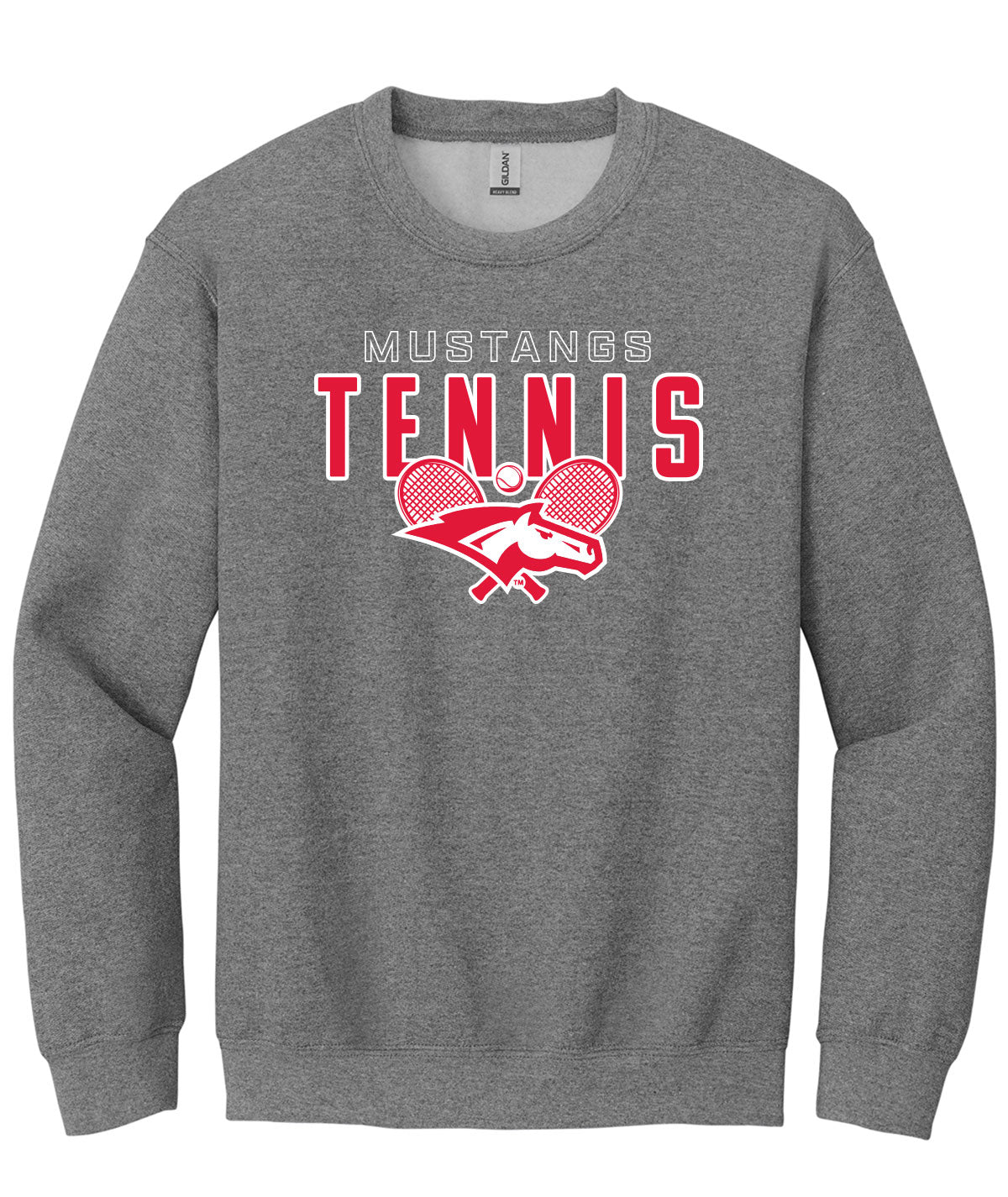 2026 Mustangs Tennis Crewneck Sweatshirt