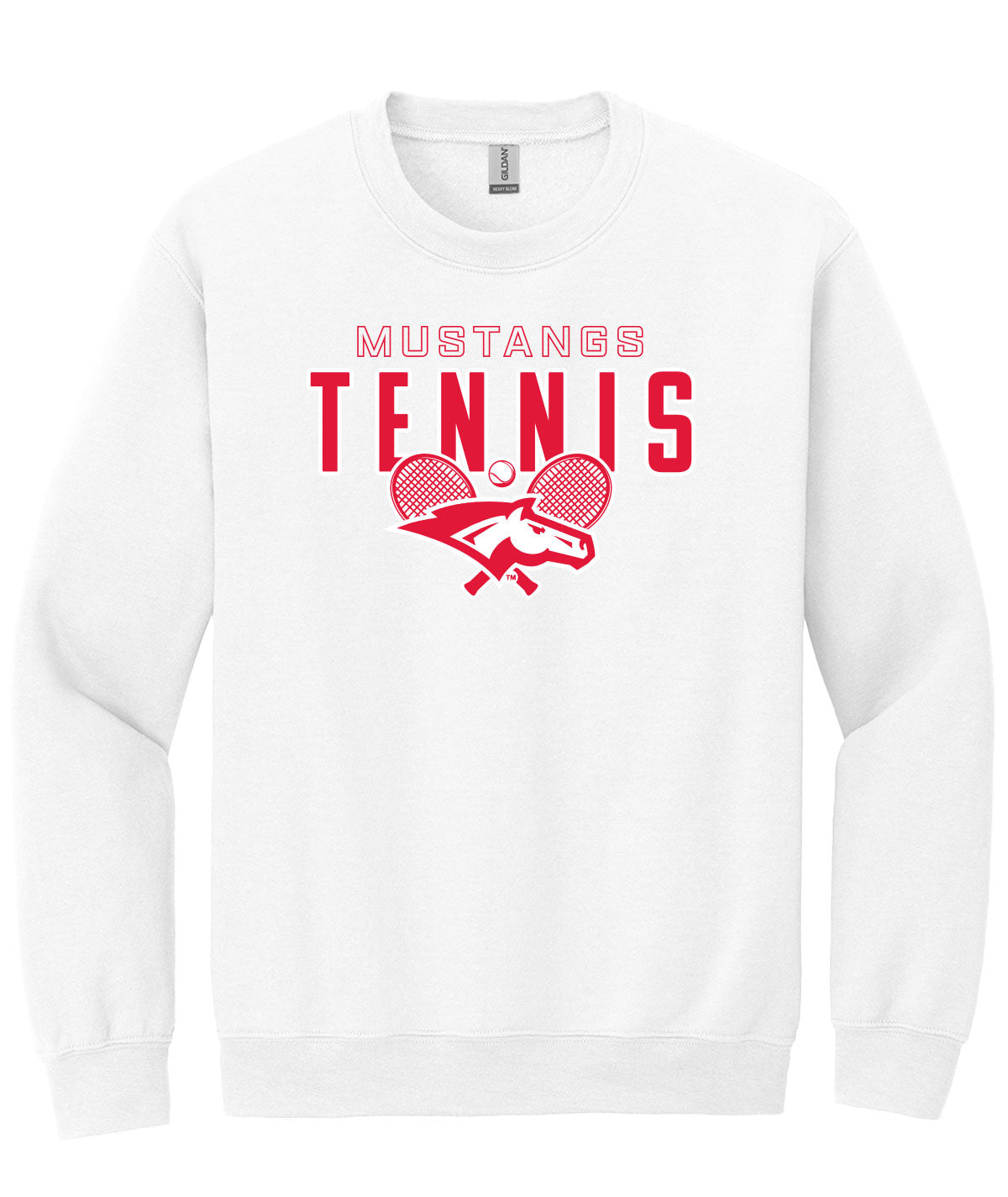 2026 Mustangs Tennis Crewneck Sweatshirt