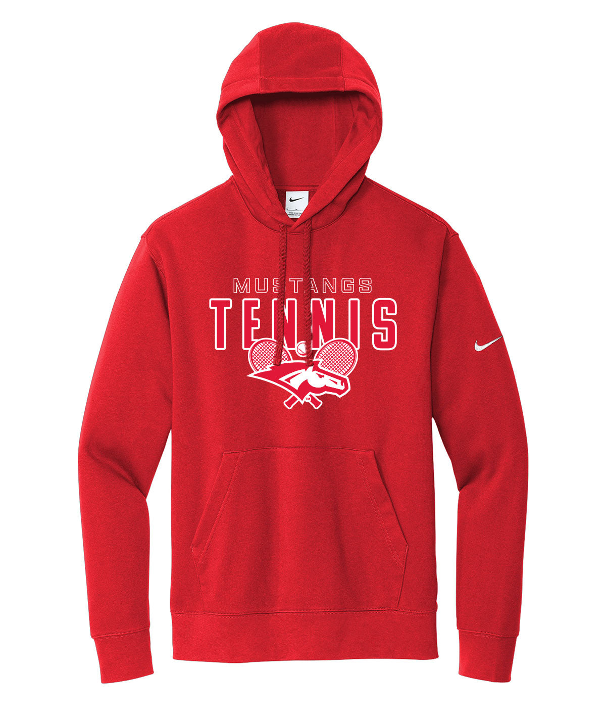 2026 Mustangs Tennis Nike Fleece Hoodie