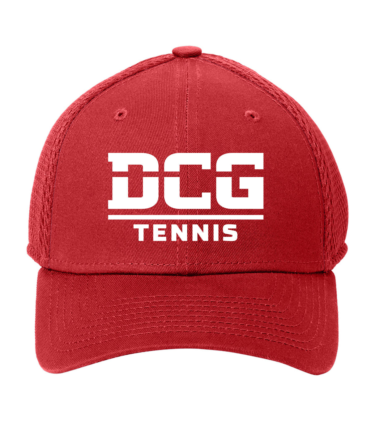 DCG Mustangs Tennis New Era Stretch Hat
