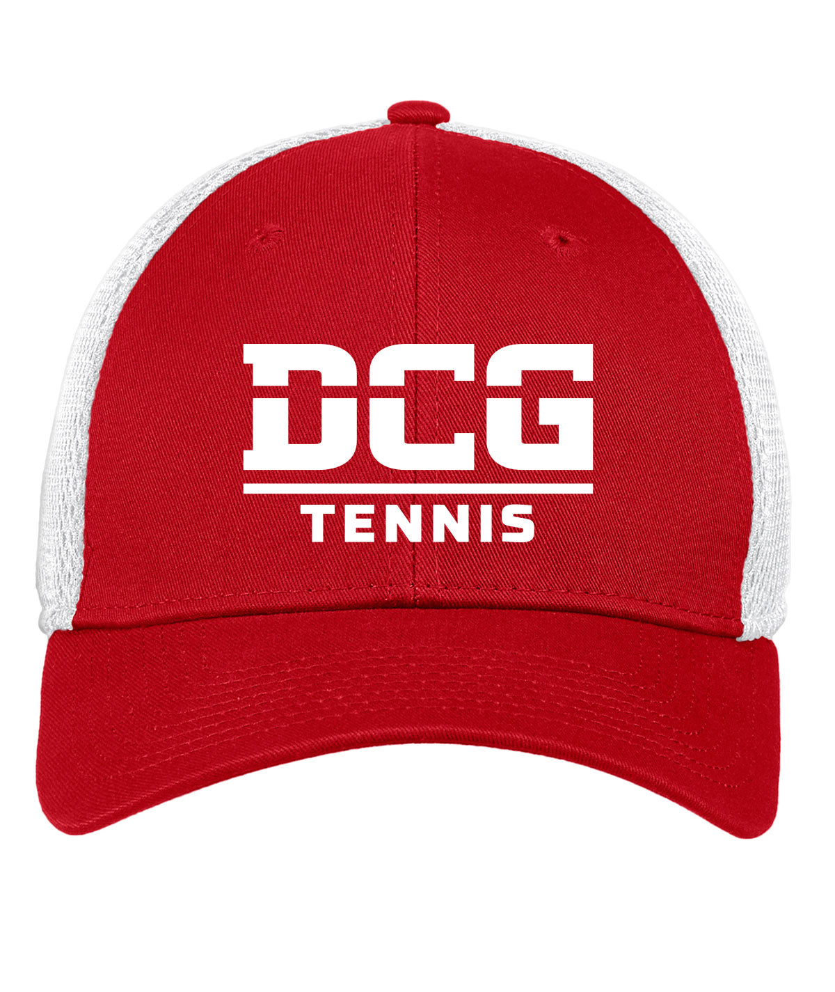 DCG Mustangs Tennis New Era Stretch Hat
