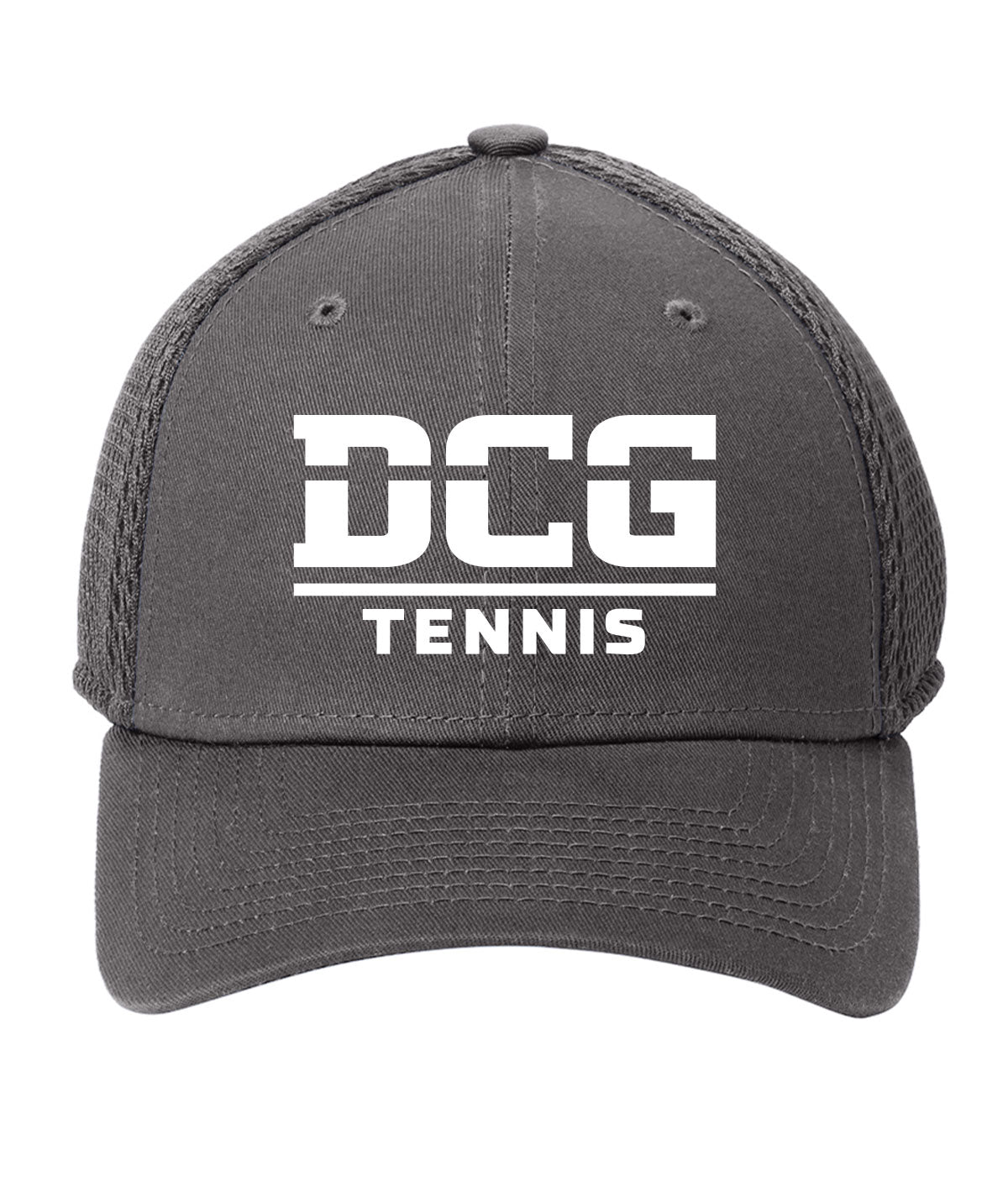 DCG Mustangs Tennis New Era Stretch Hat